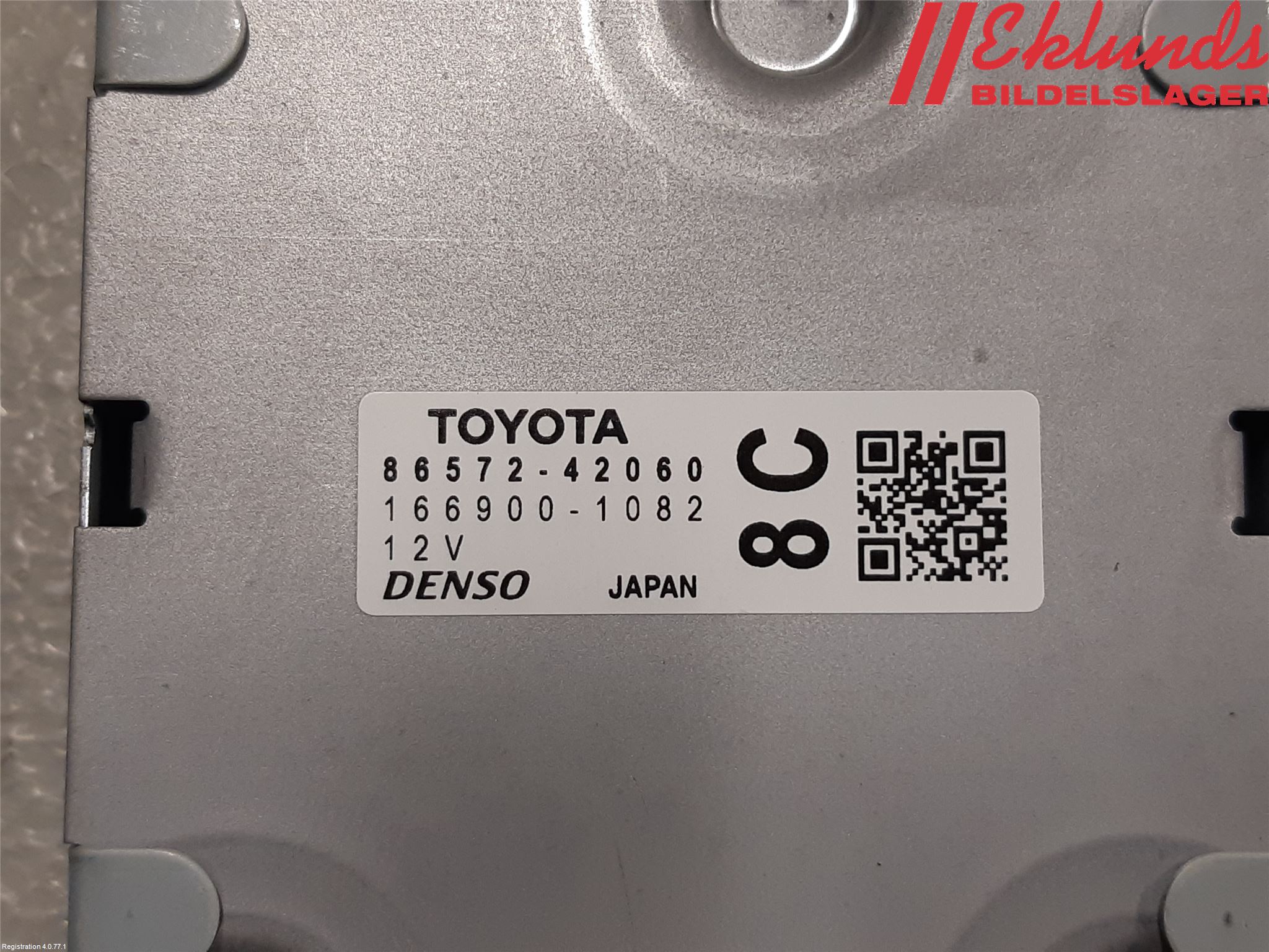 Toyota RAV4 19- Styrenhet Övrigt