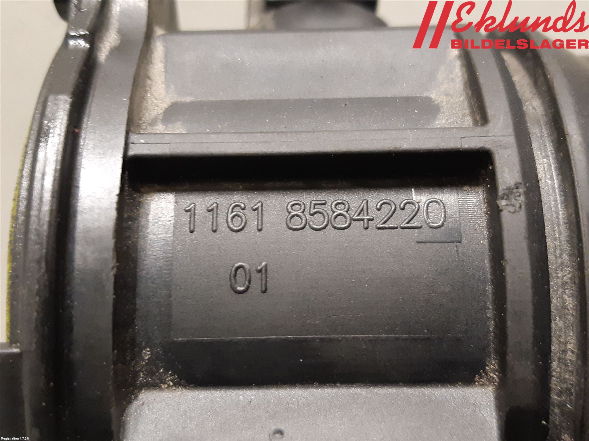 BMW 5 G30/G31/F90 17-23 Laddluft-Intercoolerrör