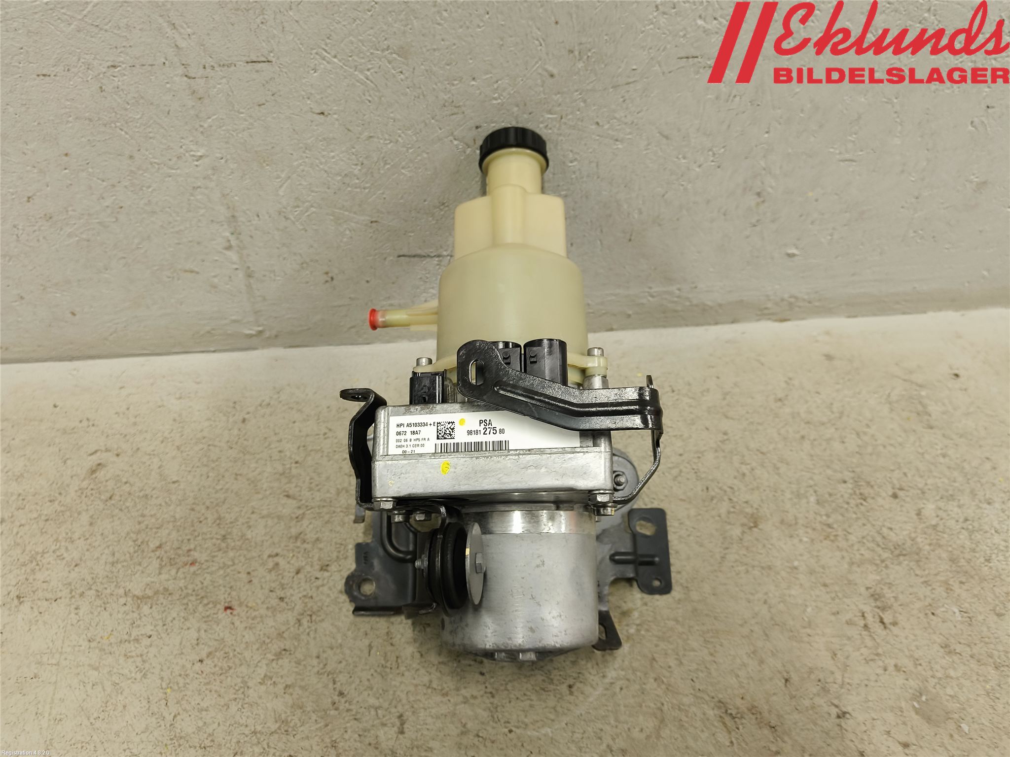 Citroen JUMPY/E-JUMPY 16- Styrservo Pump Elektrisk