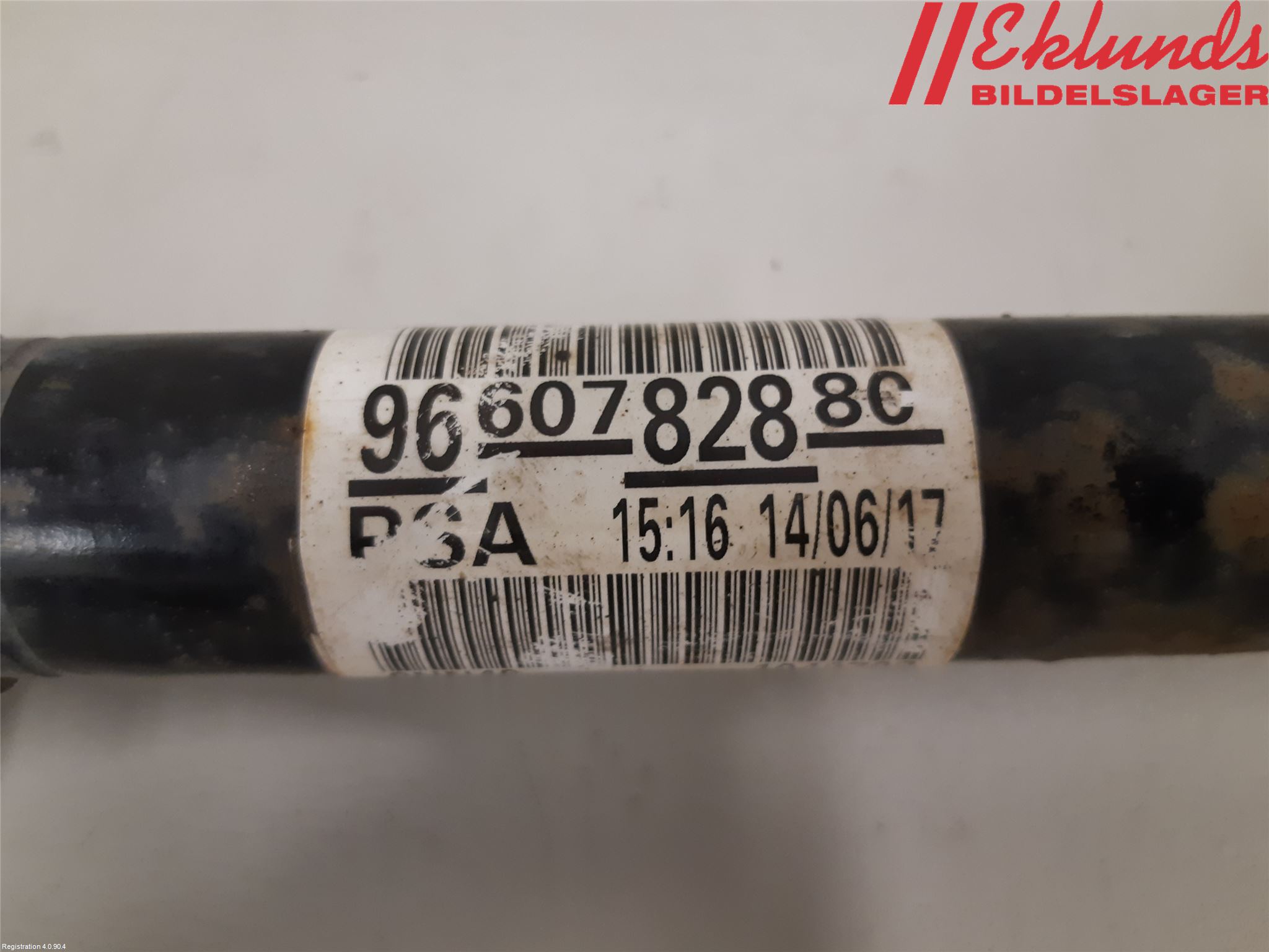 Peugeot PARTNER 16-18 Drivaxel Fram Höger