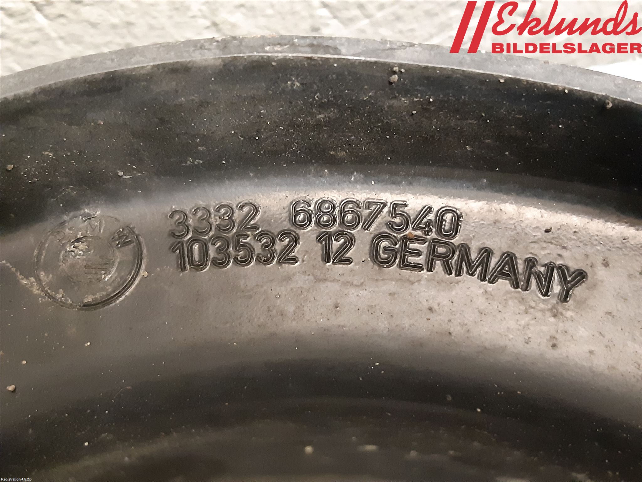 BMW 3 GT F34 13-19 Bärarm Bak Höger
