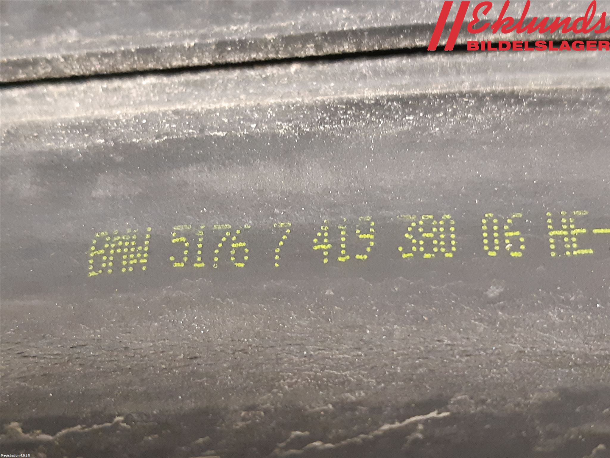 BMW 3 G20/G21/G80/G81 19- Torpedplåt-Torpedplast