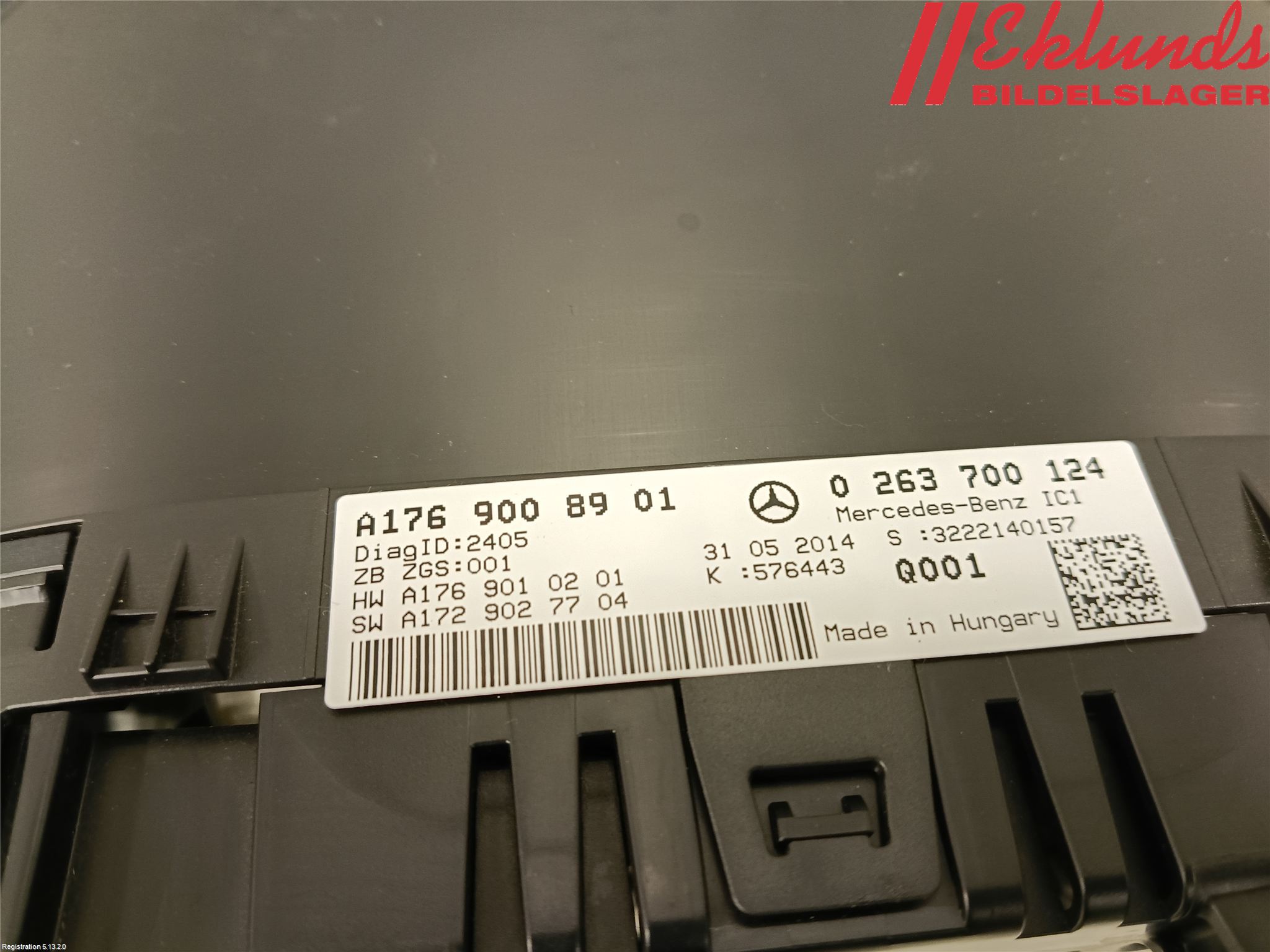 Mercedes-Benz MB A-KLASS (W176) 13-18 Instrument Komb