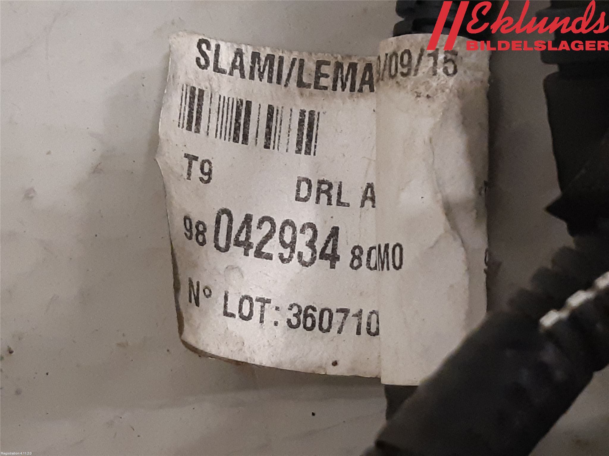 Peugeot 308 14-21 Kabelhärva