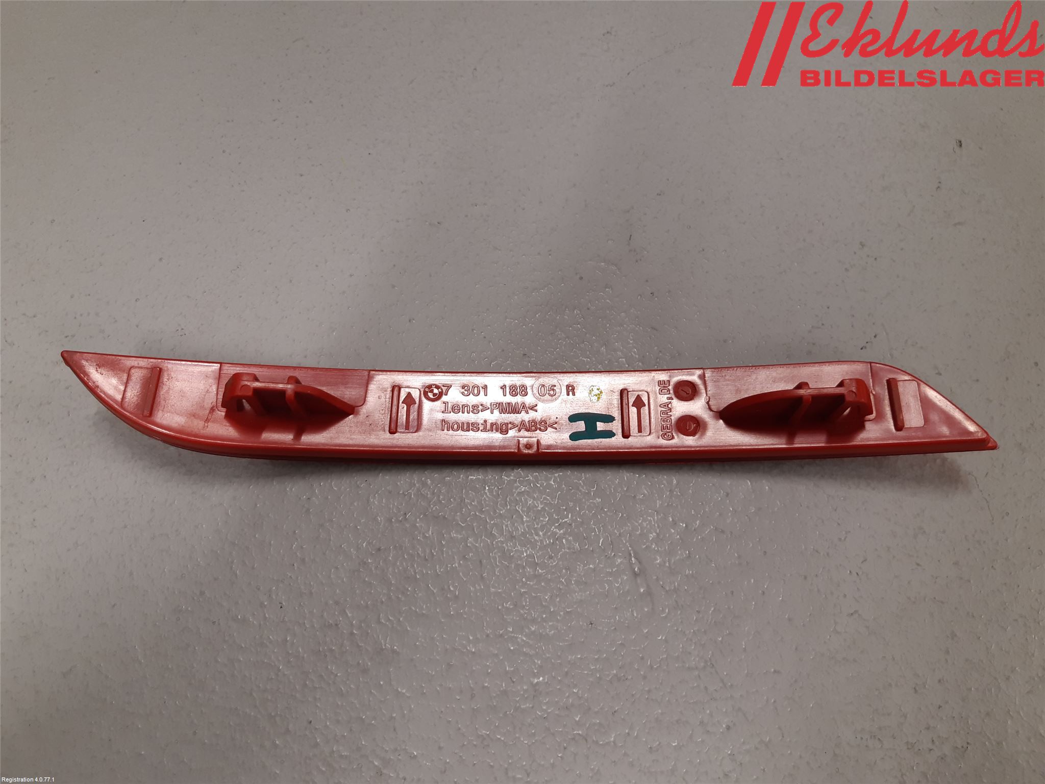 BMW 3 F30/F31/F80 12-19 Dimljus/Reflex Bak