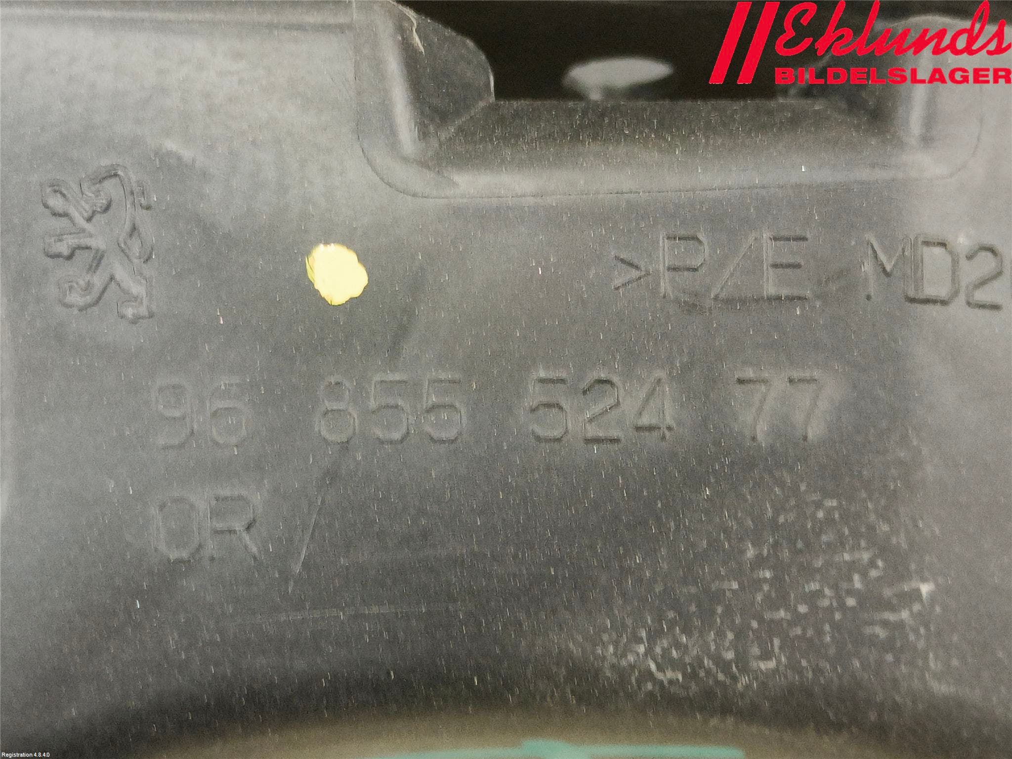 Peugeot 3008 09-16 Stötfångarfäste Bak Hö