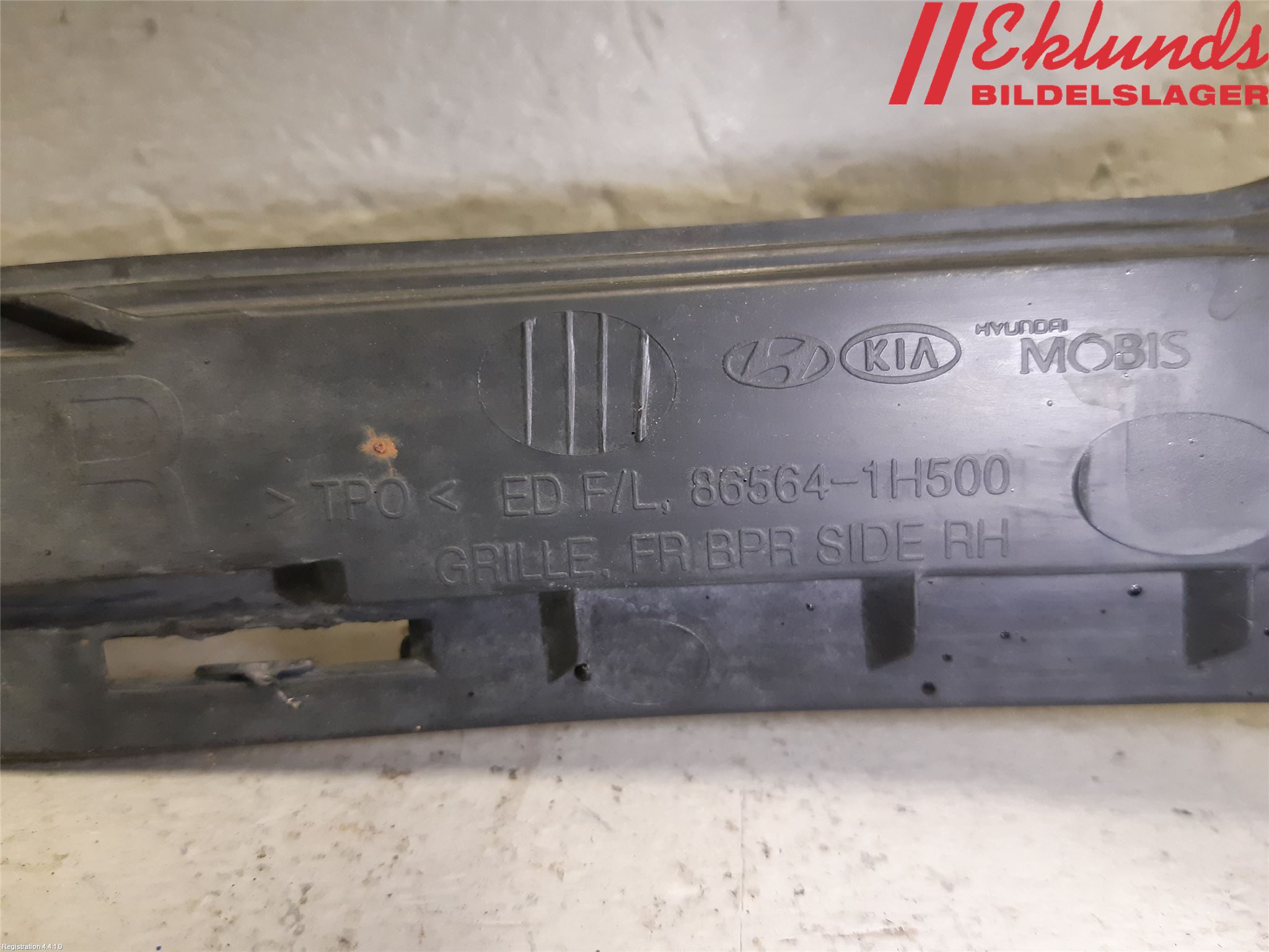 Kia CEED 06-12 Dimljussarg Fram