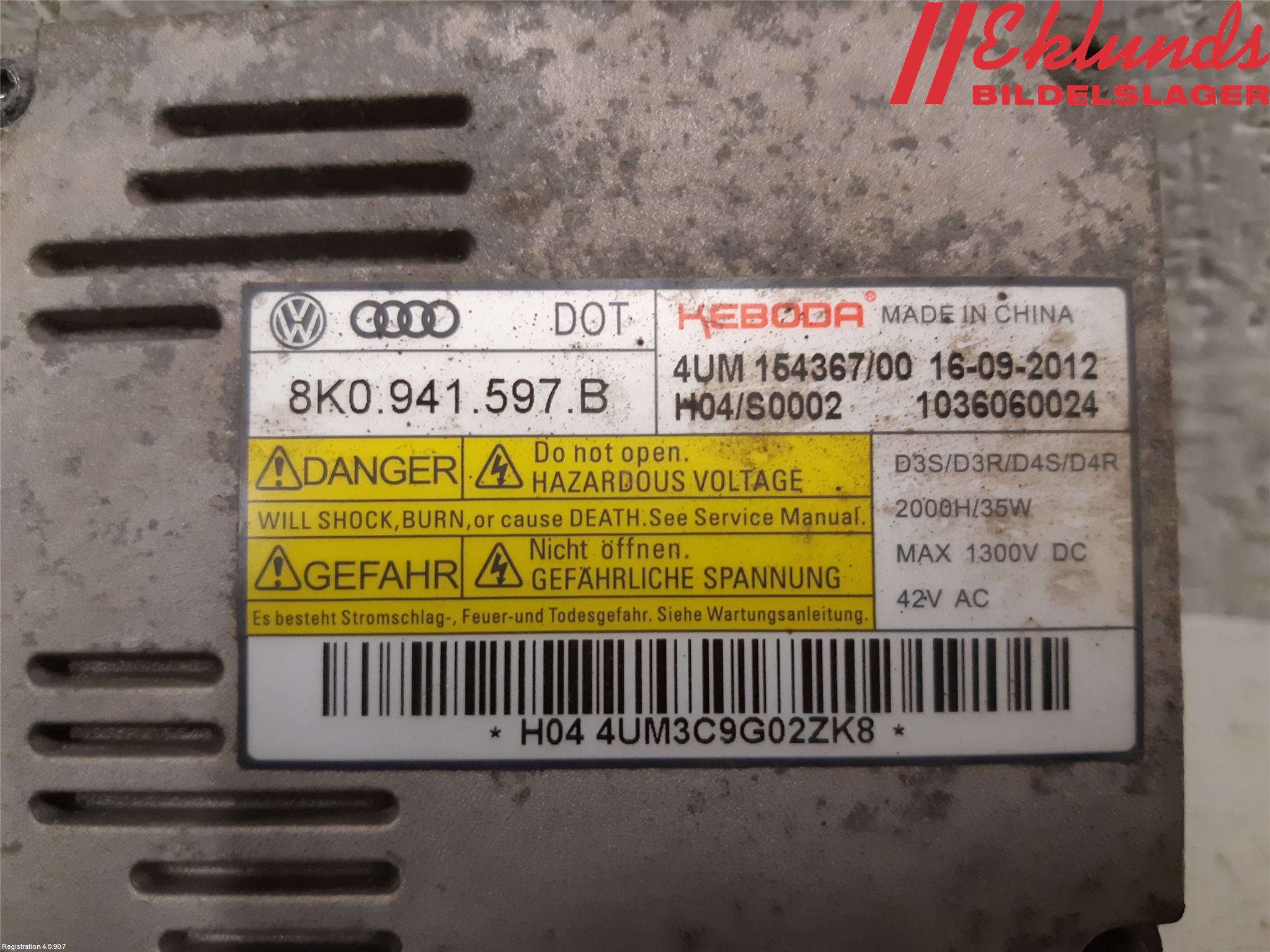 Skoda OCTAVIA (5E) 13-20 Styrenhet Strålkastare