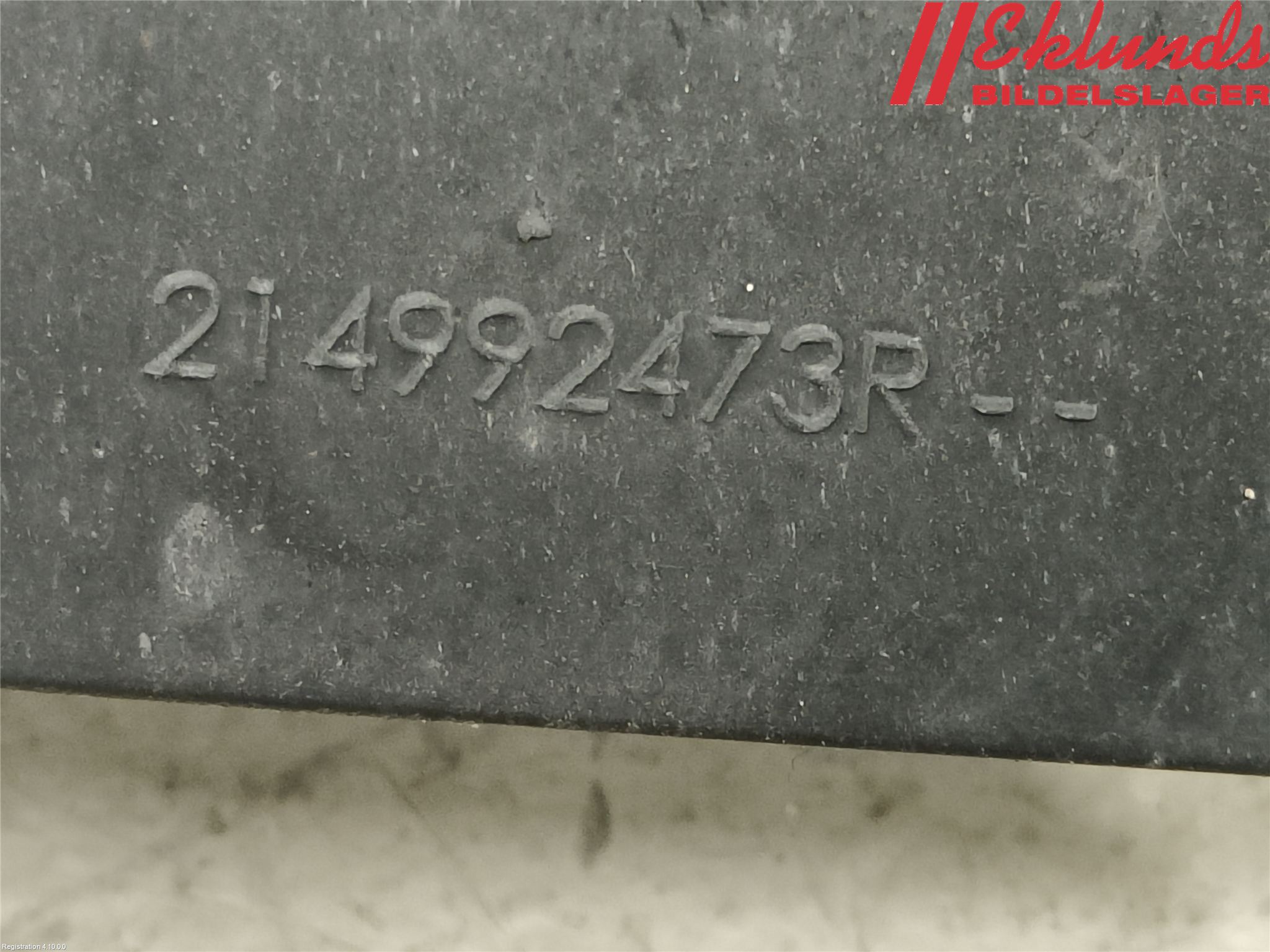 Renault SCÉNIC III / GRAND SCÉNIC 09-16 Deflektor Plåt-Plast Kylning