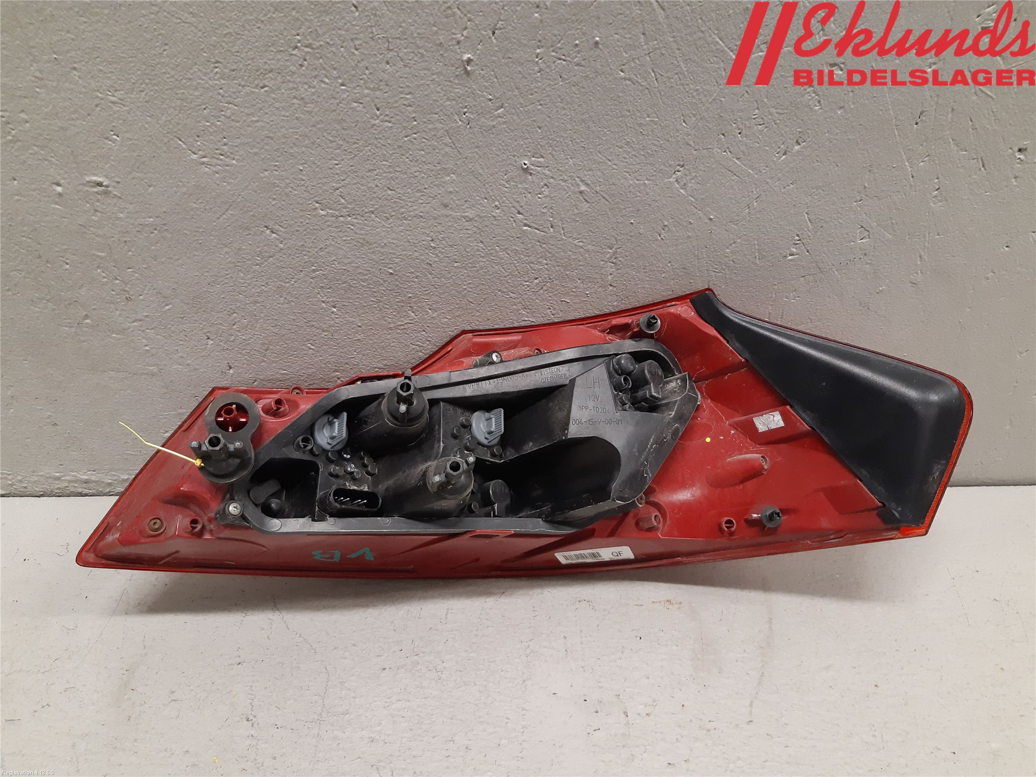 Opel INSIGNIA 09-16 Bakljus Vänster