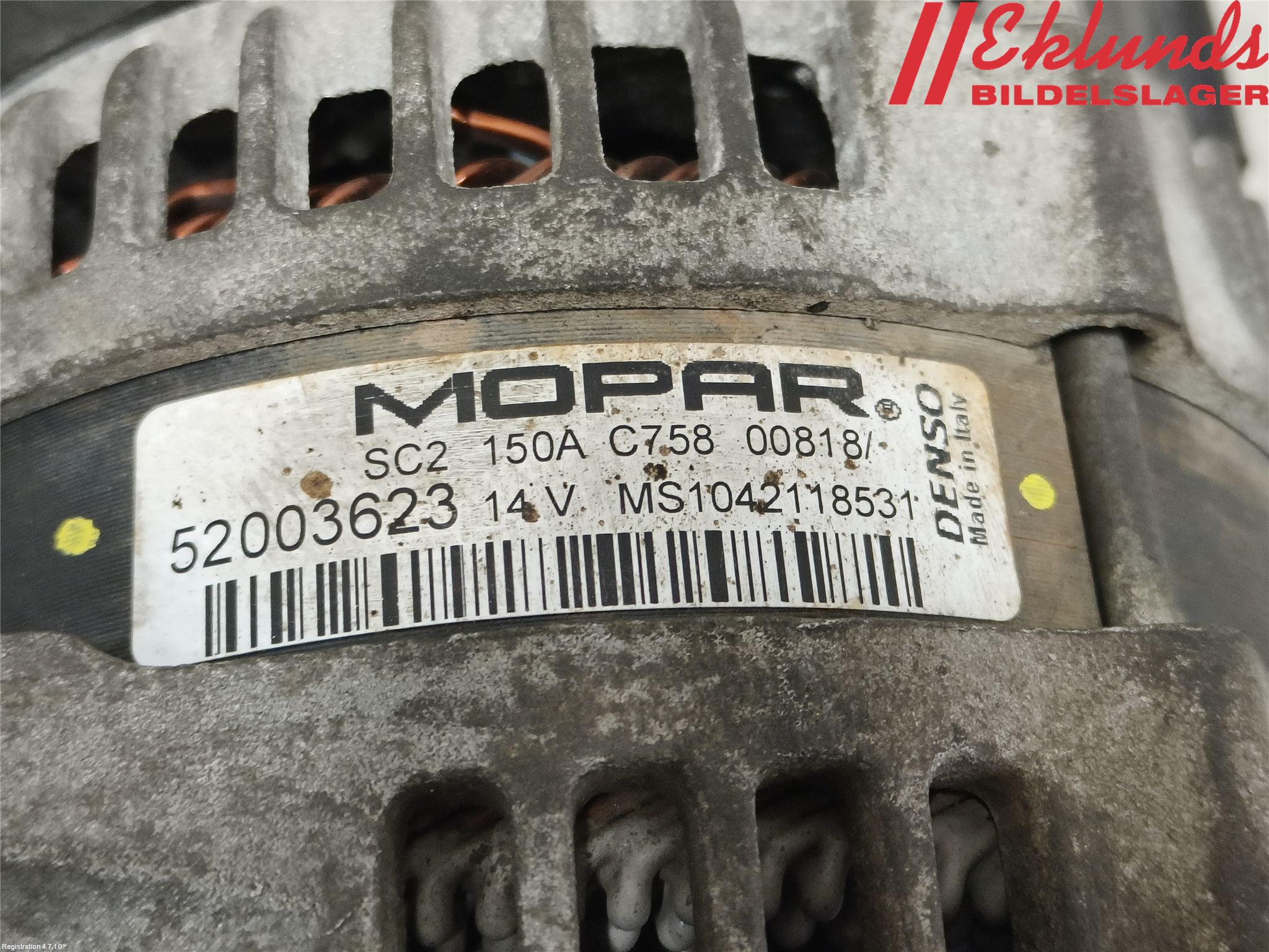 Opel COMBO D 12-18 Generator