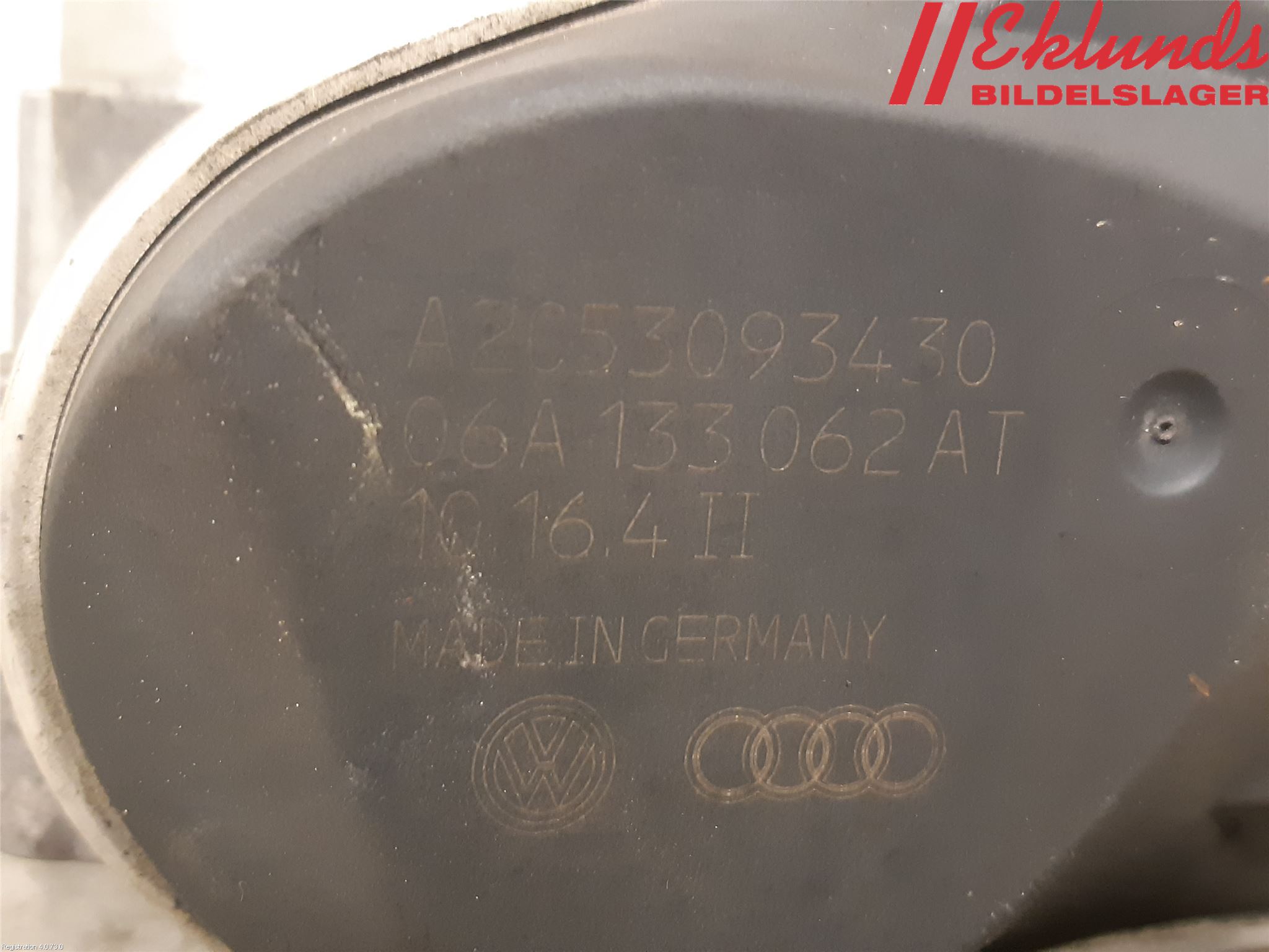Volkswagen VW GOLF VI 09-13 Injspjällhus