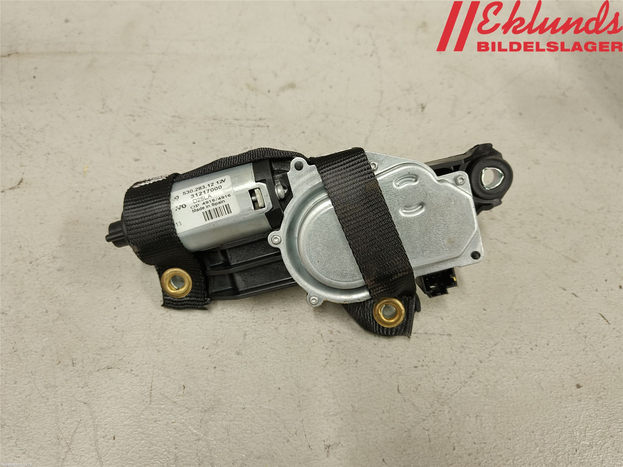 Volvo C30 07-10 Torkarmotor Baklucka