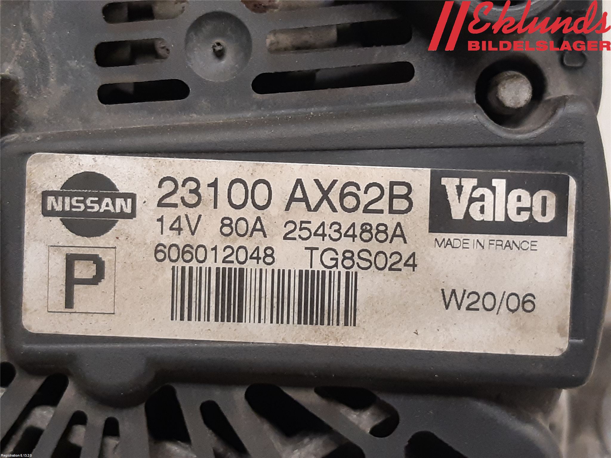 Nissan NOTE E11 06-14 Generator