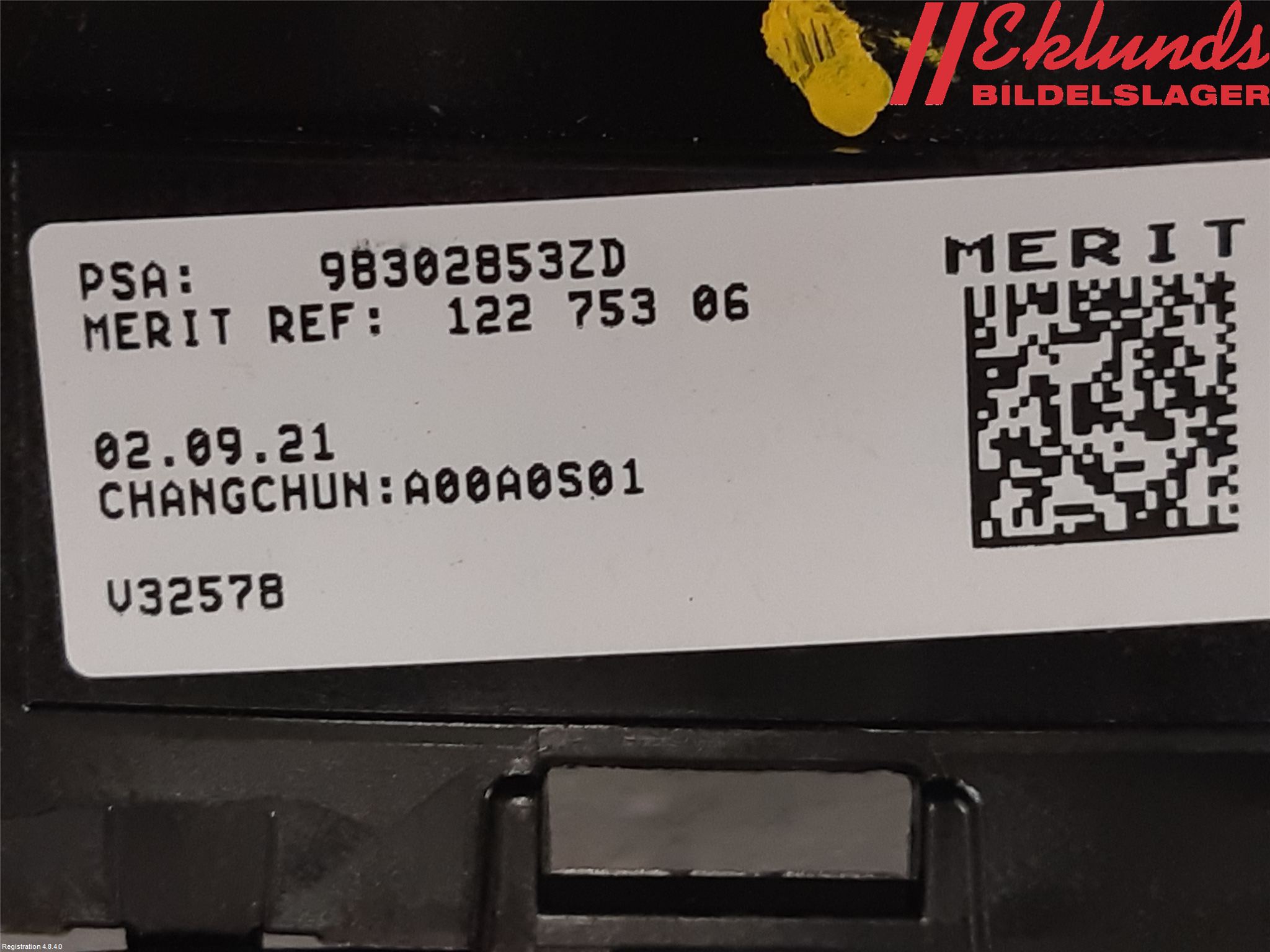 Citroen JUMPY/E-JUMPY 16- Strömställare Växellåda