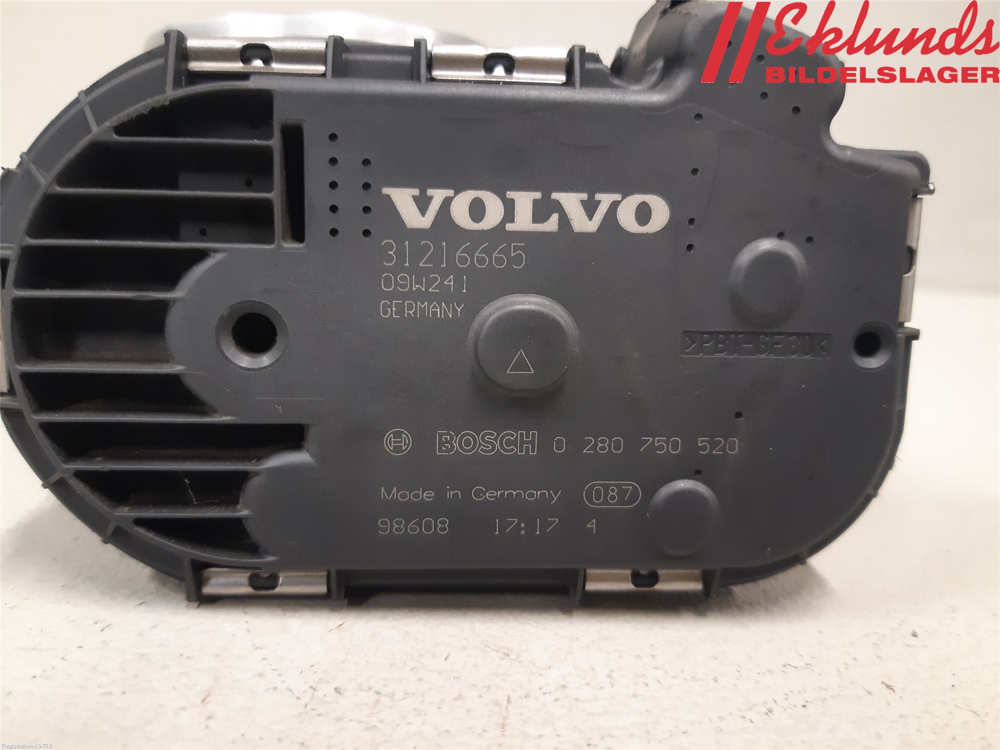 Volvo V70 08-13 Injspjällhus