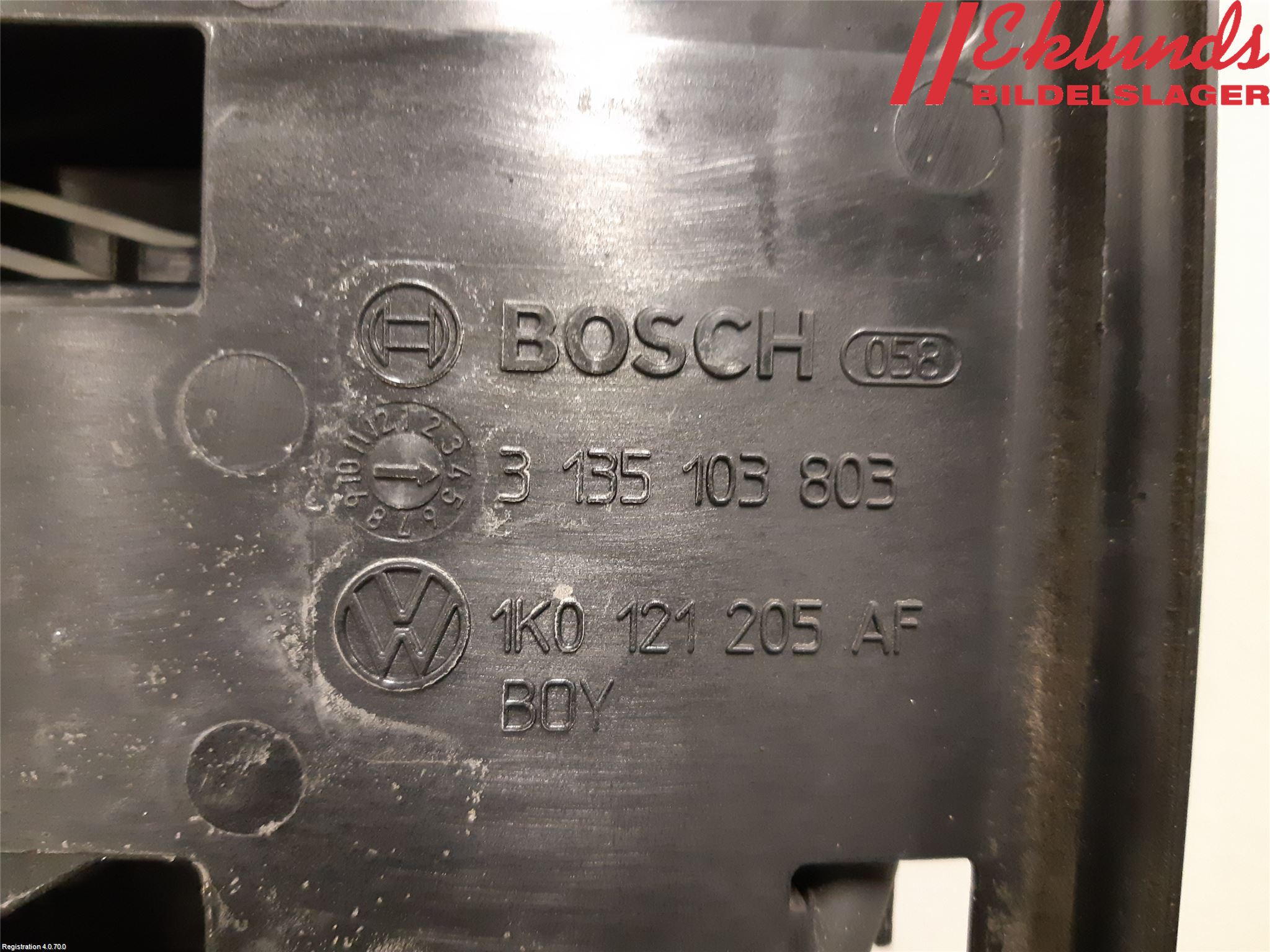 Volkswagen VW GOLF VI 09-13 Kylfläkt El