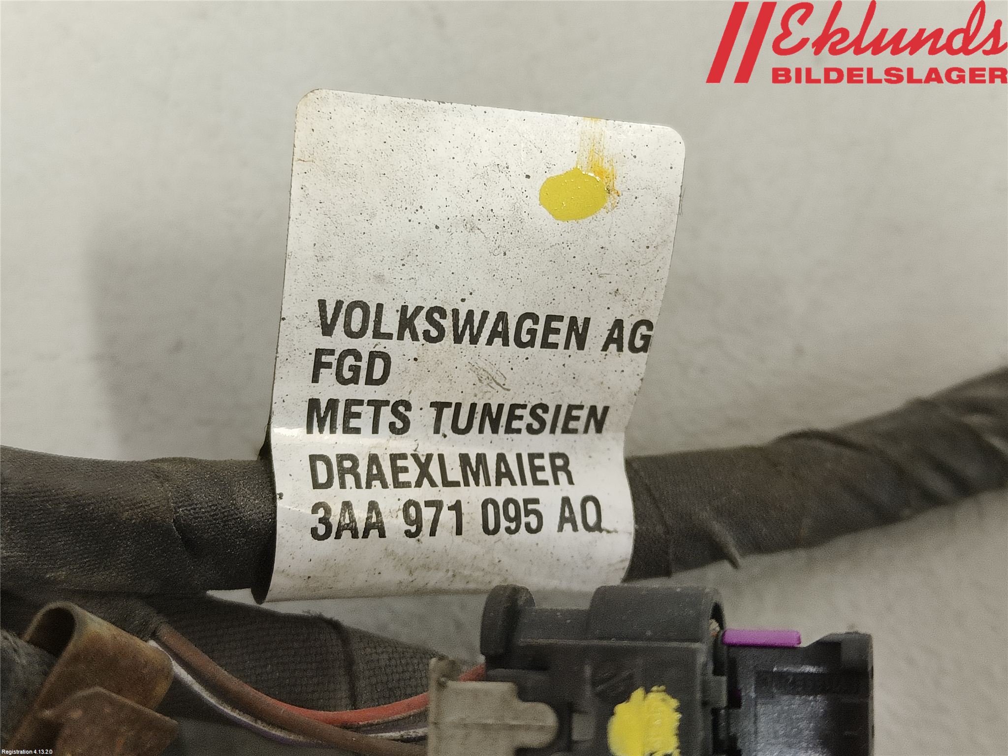Volkswagen VW PASSAT 11-14 Kabelhärva
