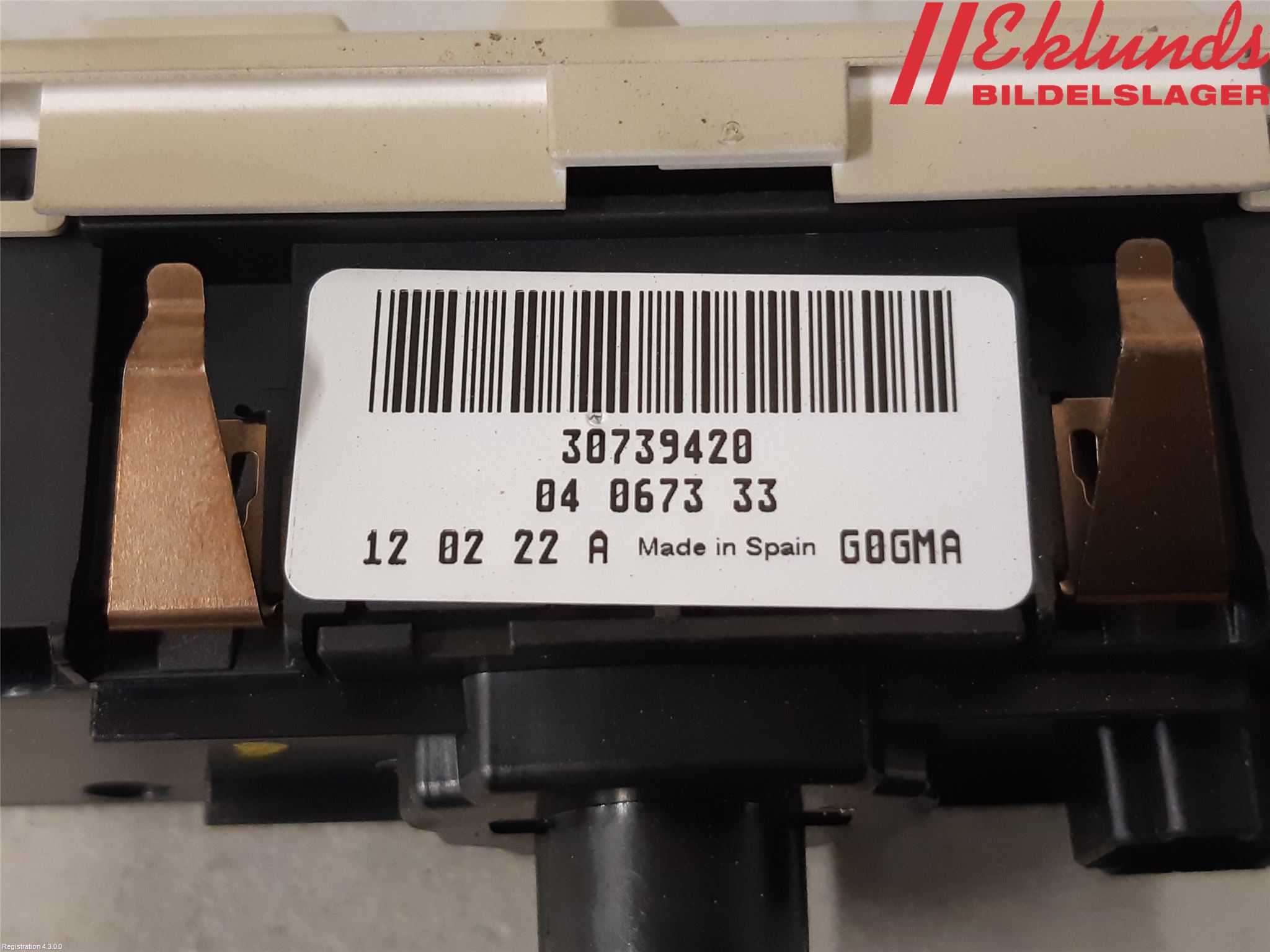 Volvo XC60 09-13 Strömställare Ljus