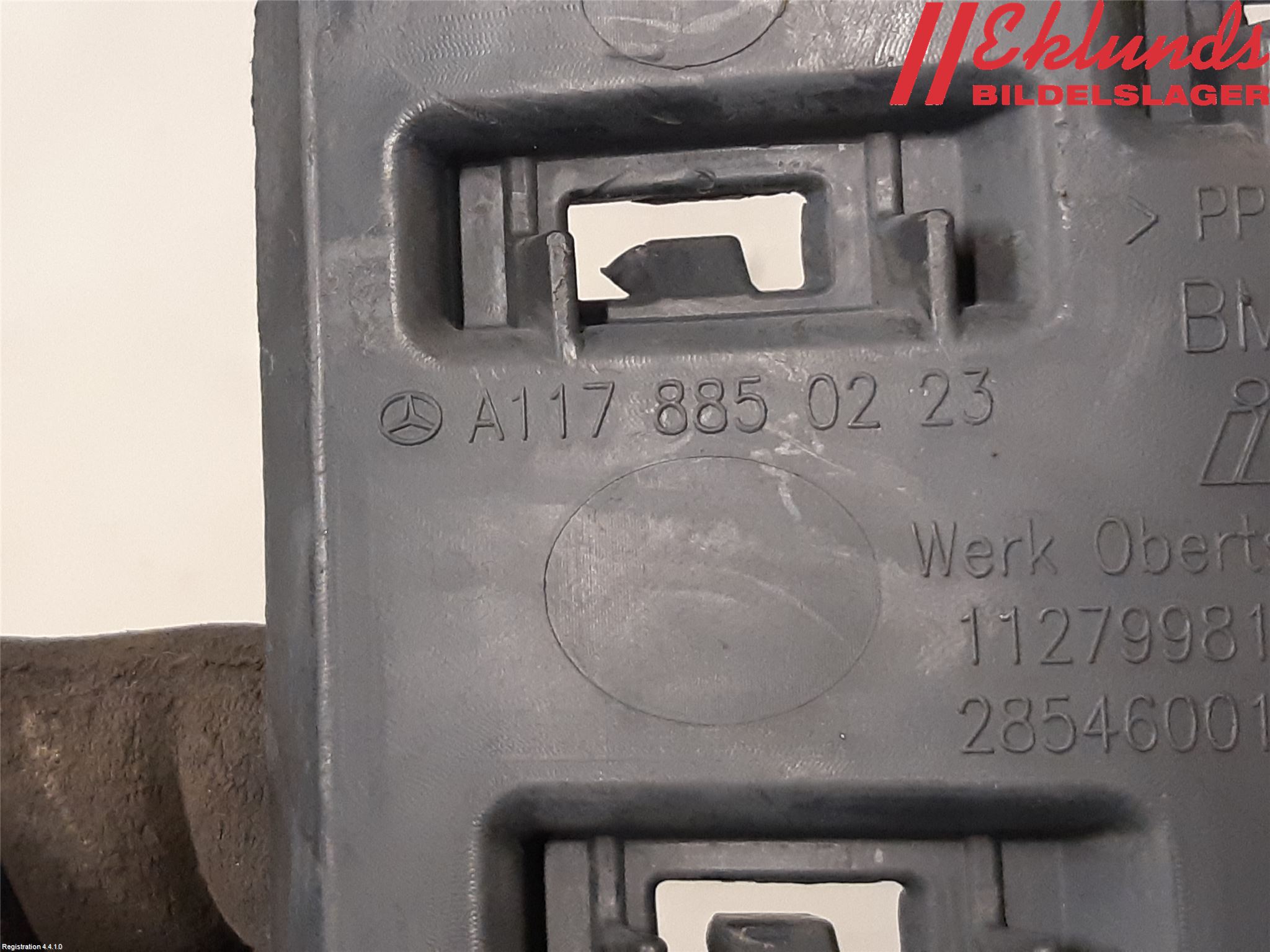 Mercedes-Benz MB CLA-KLASS (C117/X117) 13-19 Stöt Utfyllnad-List-Grill
