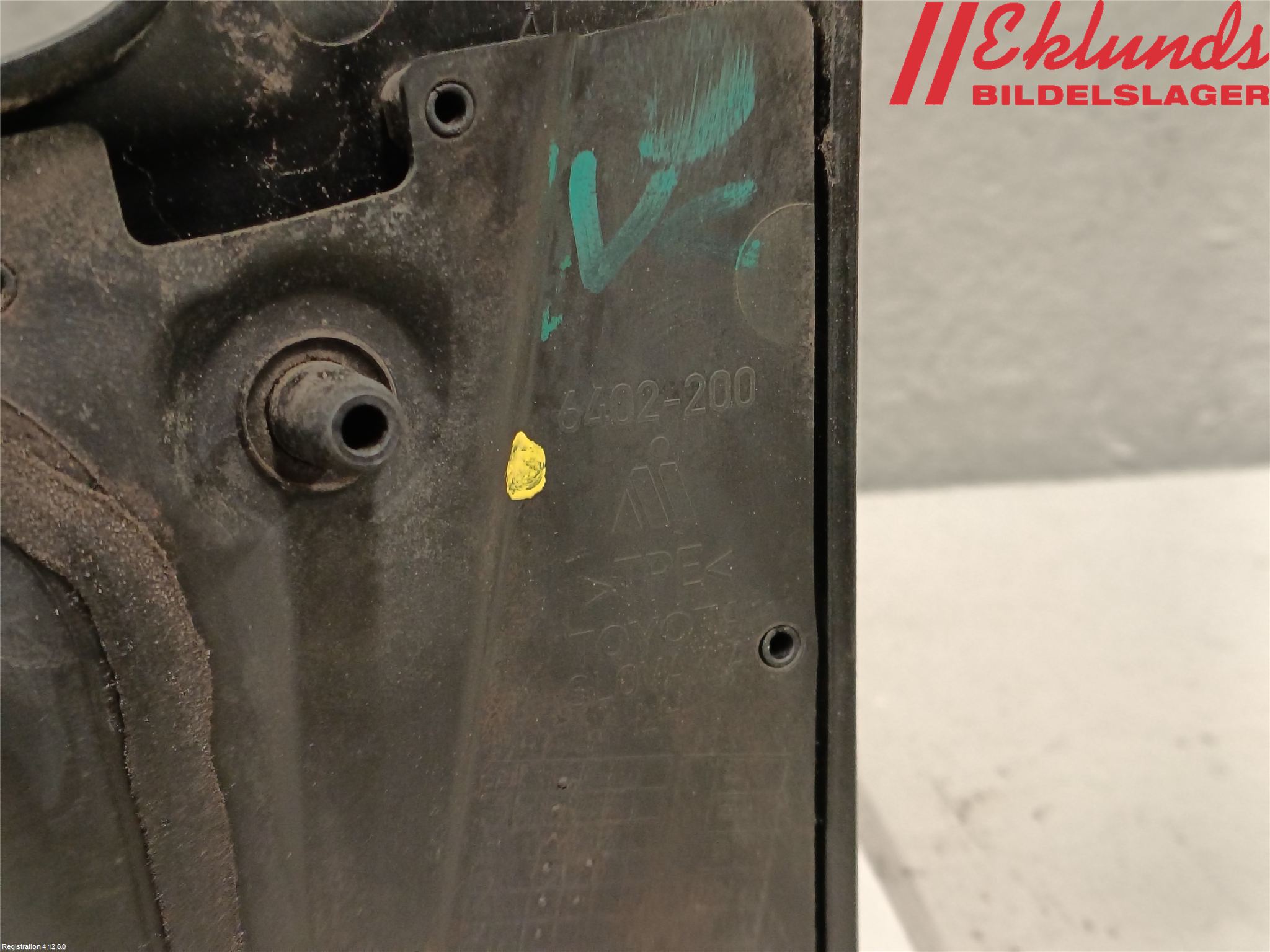 Toyota YARIS XP130 12-14 Spegel Yttre El Vä