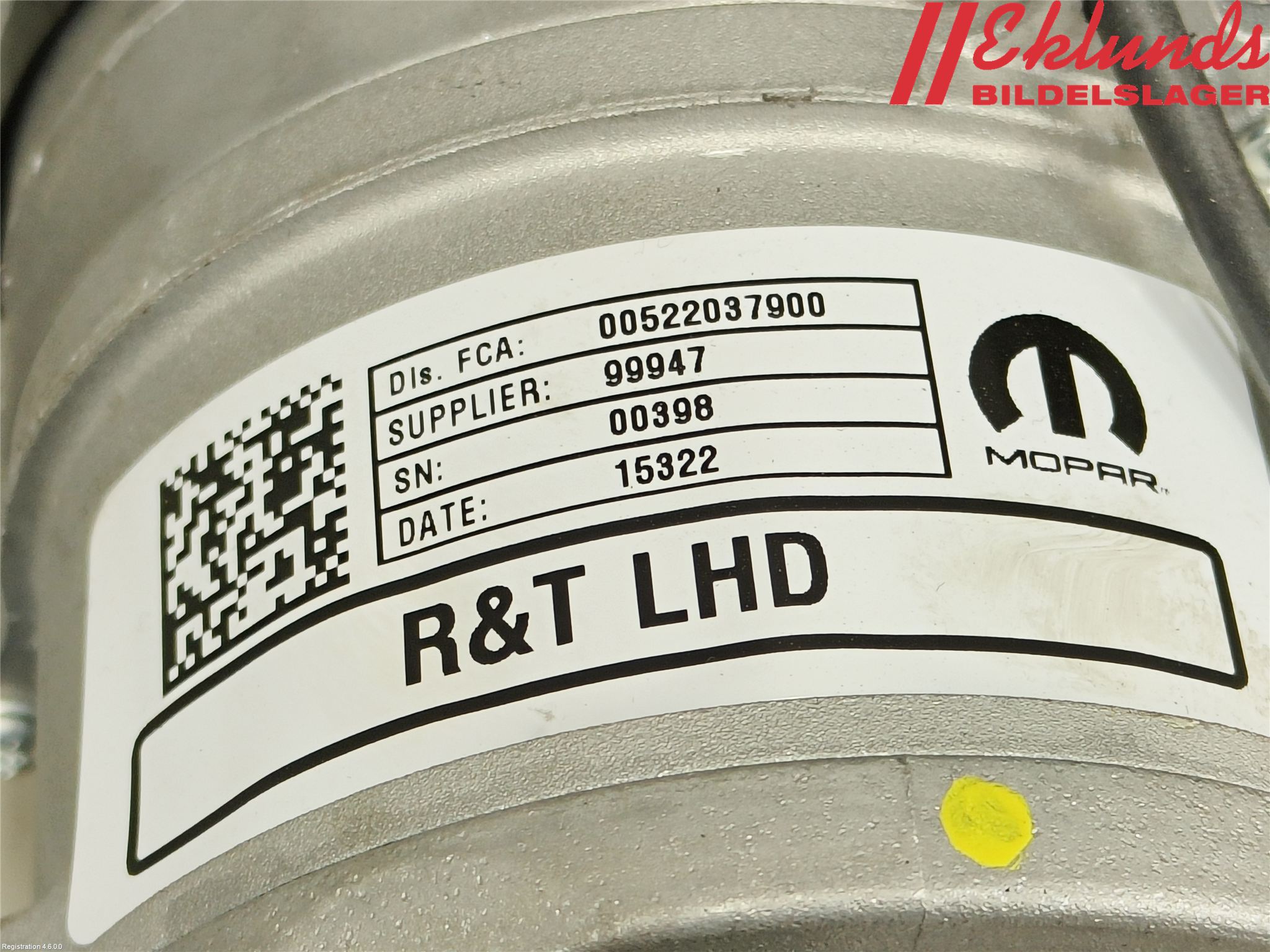 Fiat 500e 20- Rattaxelagg Med Inb Servo