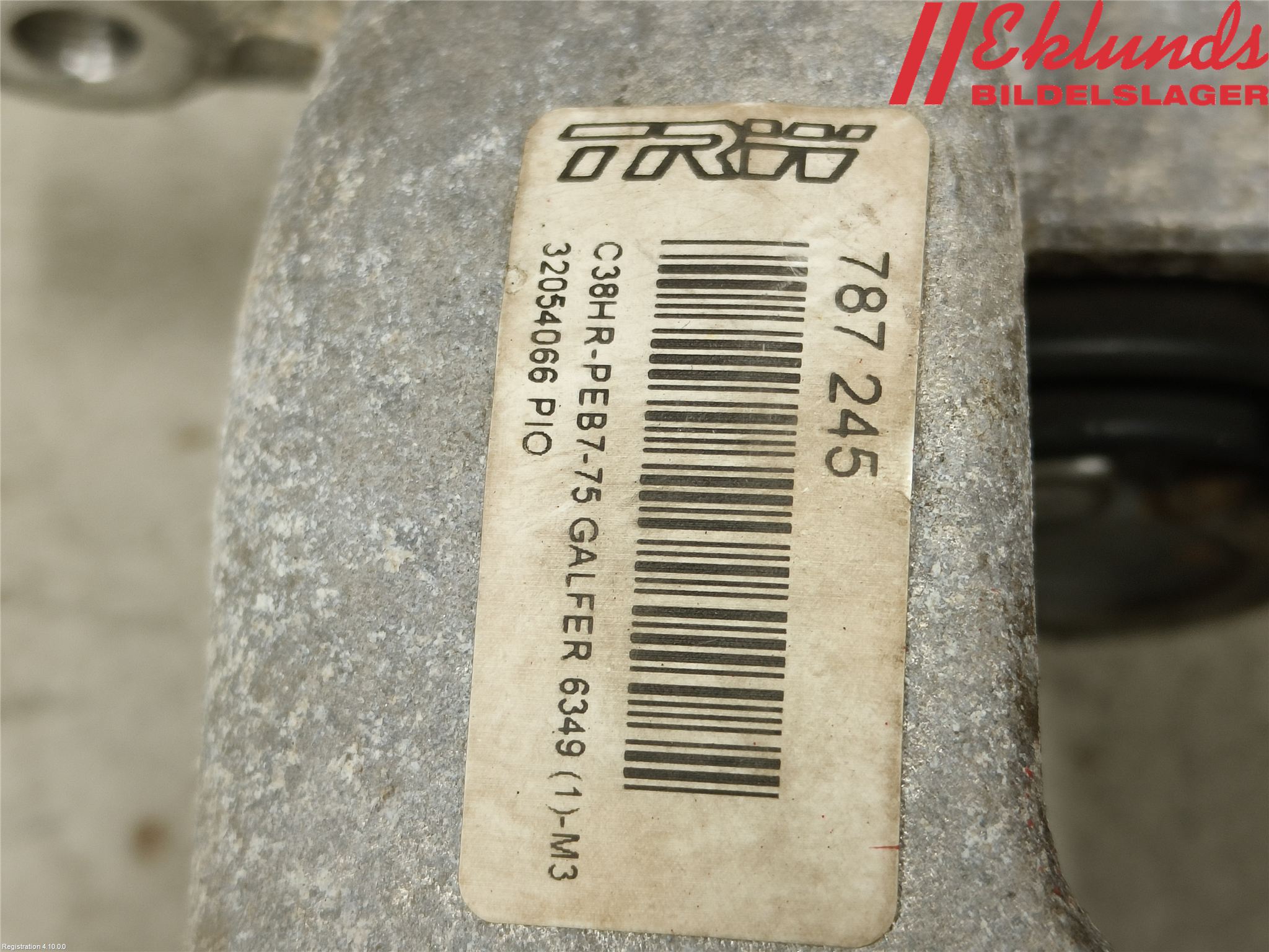 Citroen C4 II 11-18 Bromsok Bak Vänster