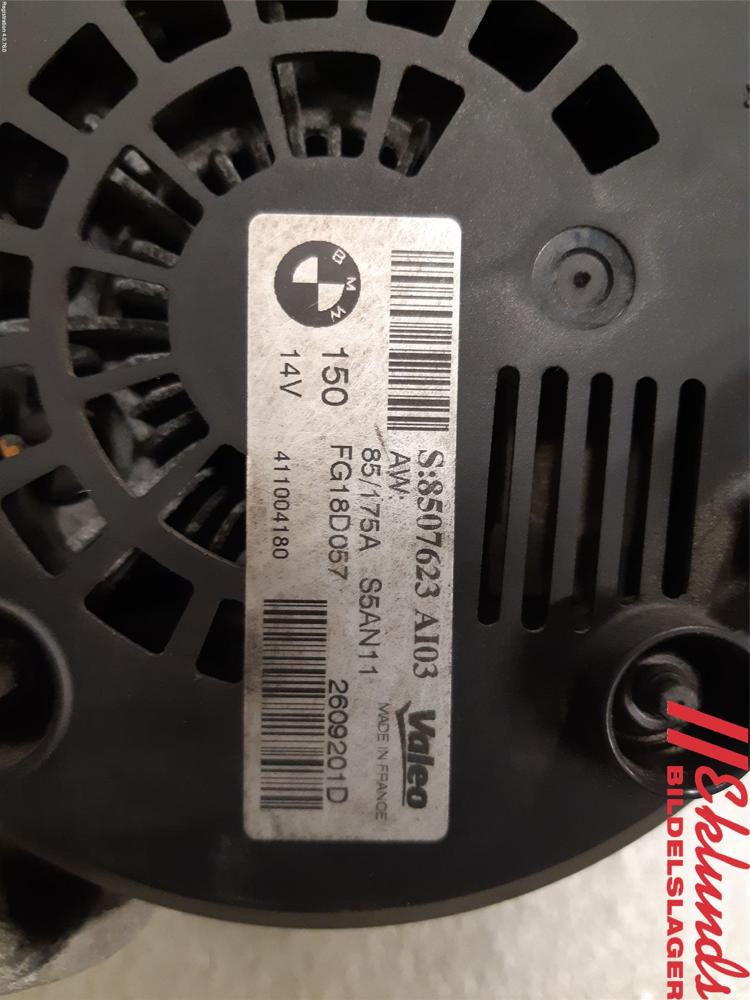 BMW 3 E90/91 SED/TOU 05-12 Generator