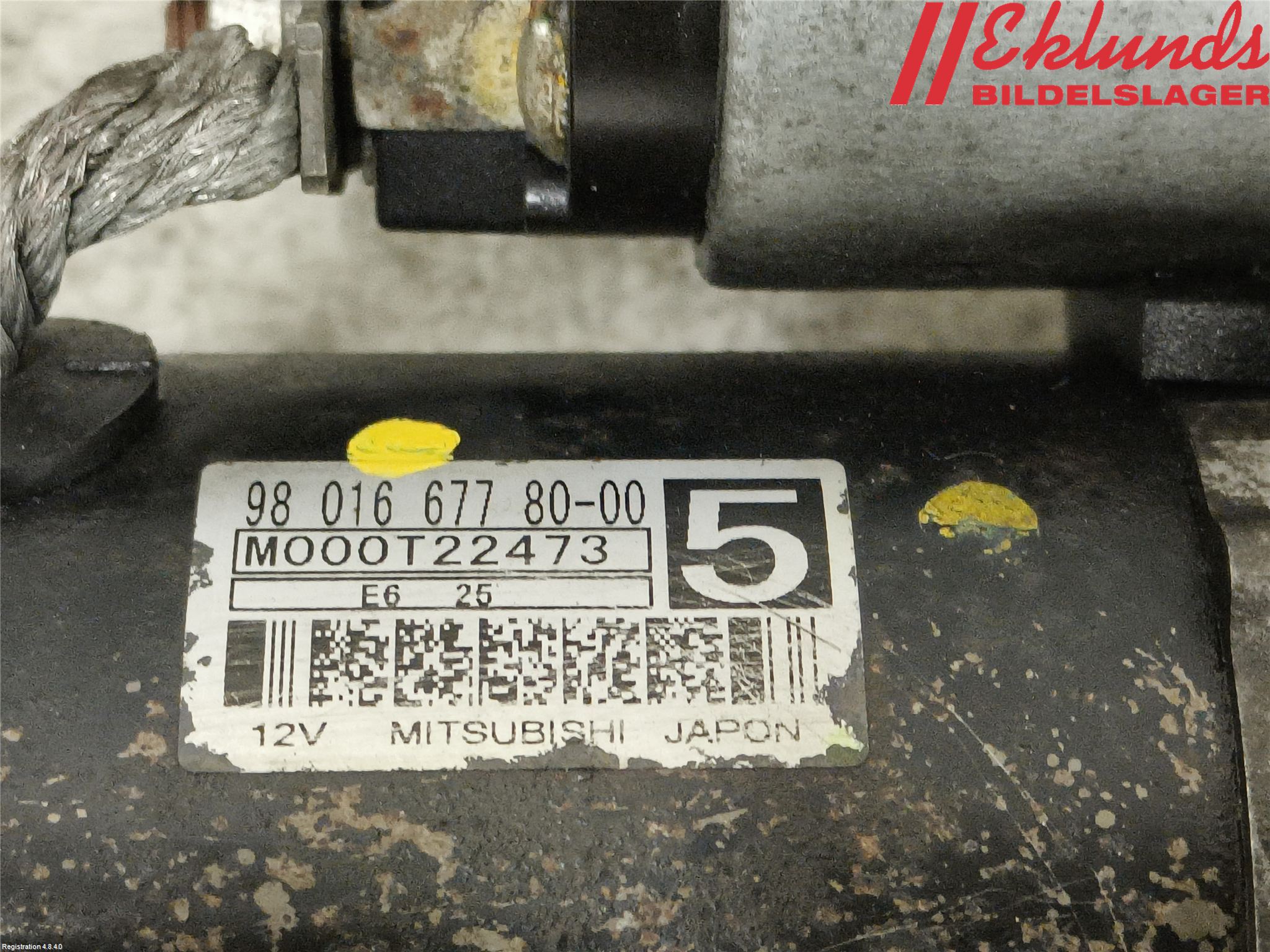 Peugeot 508 11-18 Startmotor Diesel