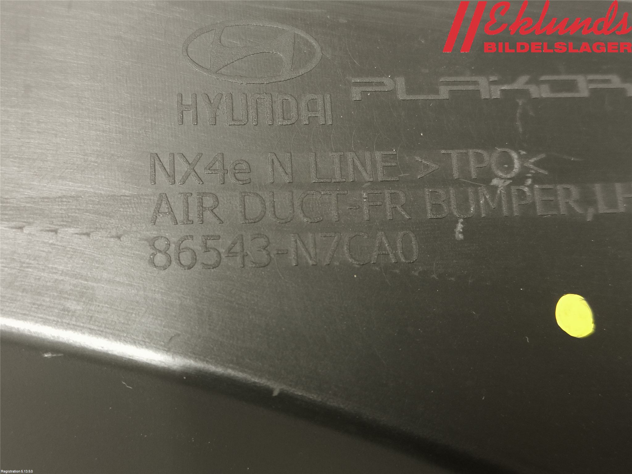 Hyundai TUCSON 05- Deflektor Plåt-Plast Kylning