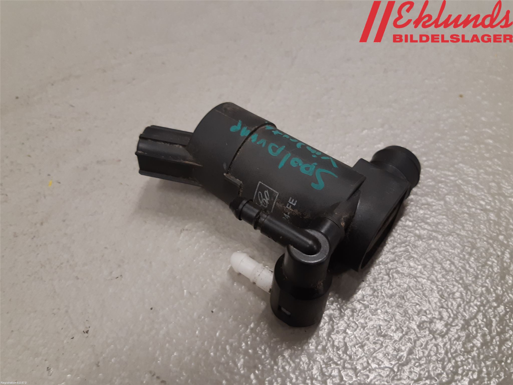 Volvo V70 08-13 Spolarpump Vindruta