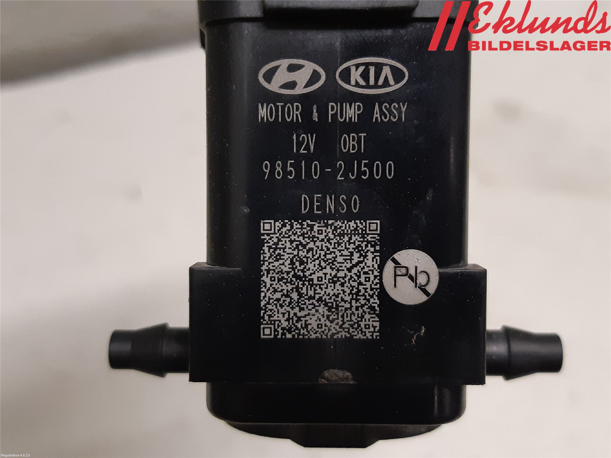 Hyundai TUCSON 05- Spolarpump Vindruta