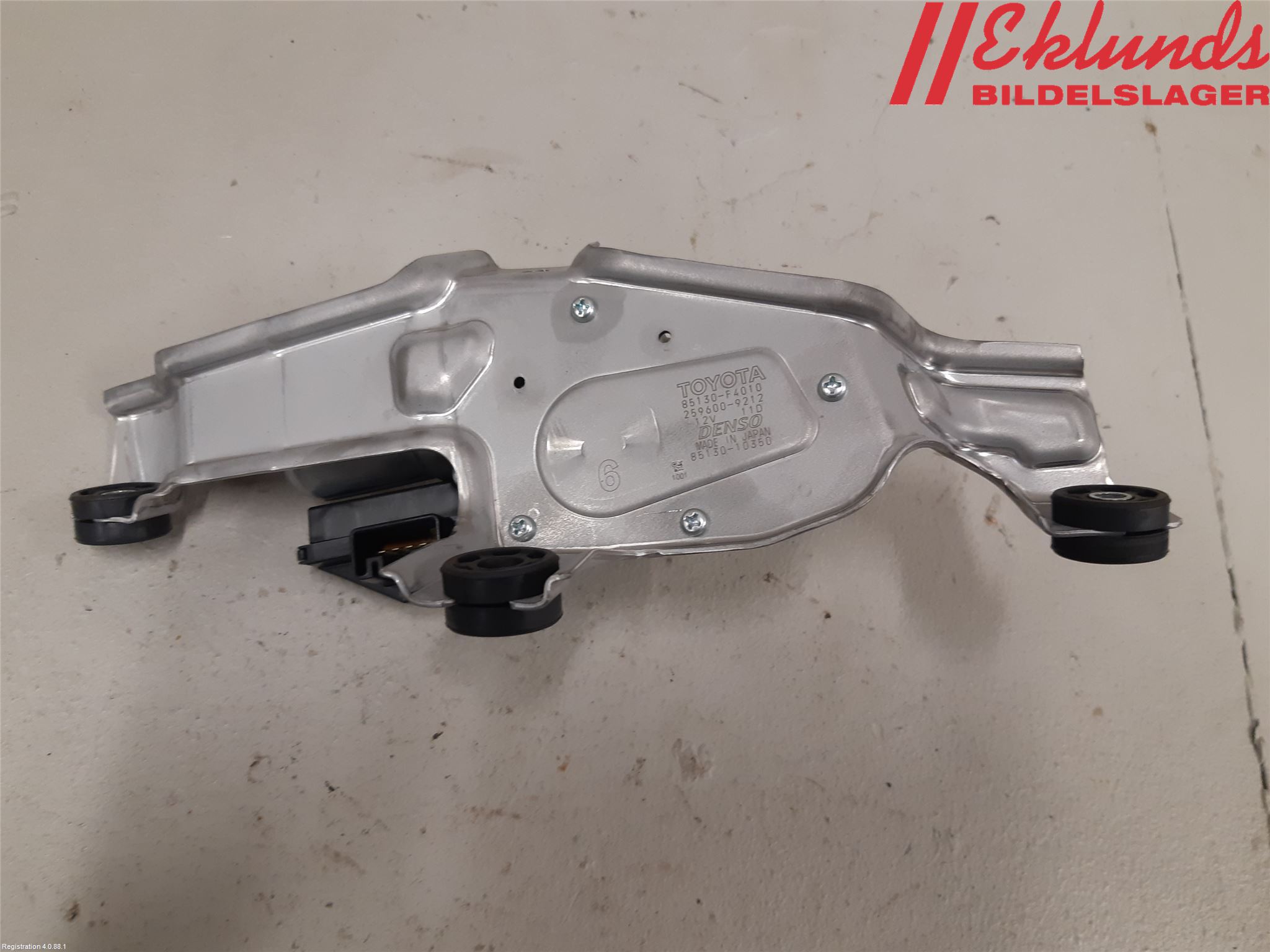 Toyota C-HR 16-23 Torkarmotor Baklucka