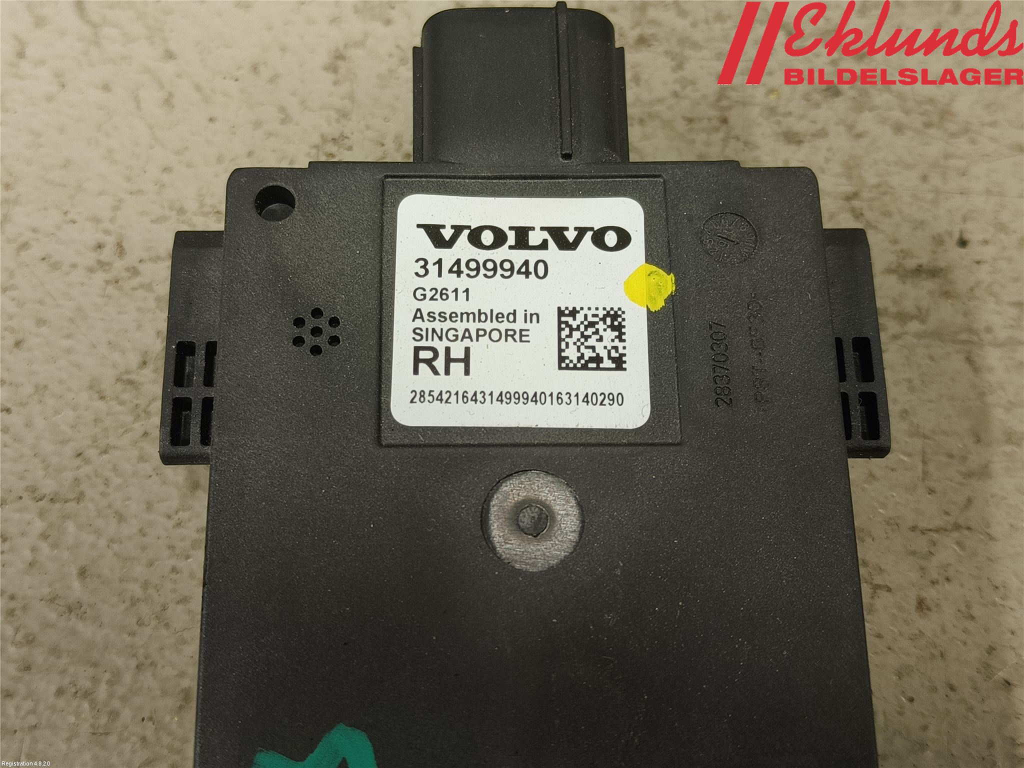 Volvo XC90/RECHARGE 16- Sensor Aktivt Kollisionsskydd