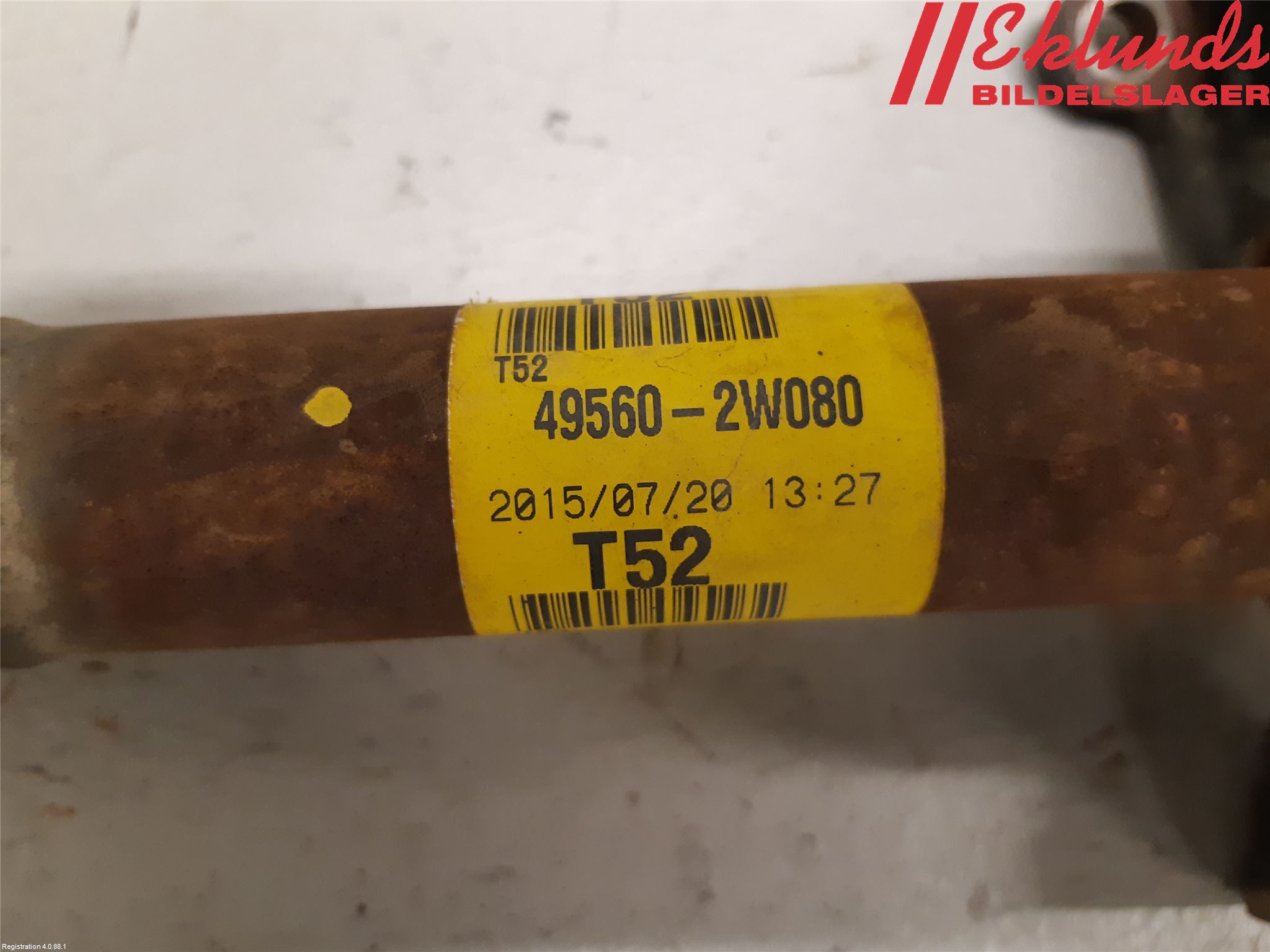 Hyundai SANTA FE 13-18 Drivaxel Fram Höger