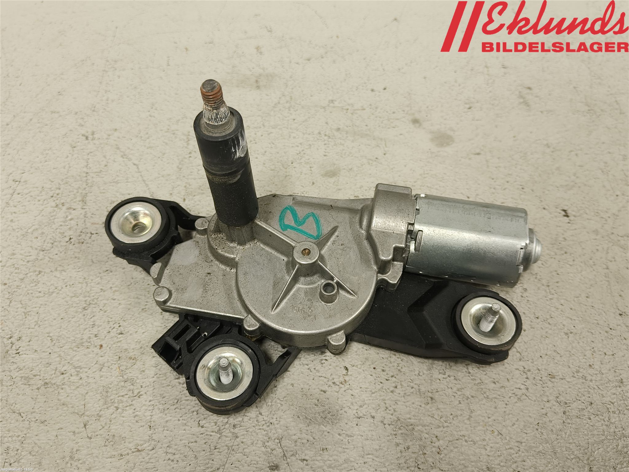 Volvo V60 11-13 Torkarmotor Baklucka
