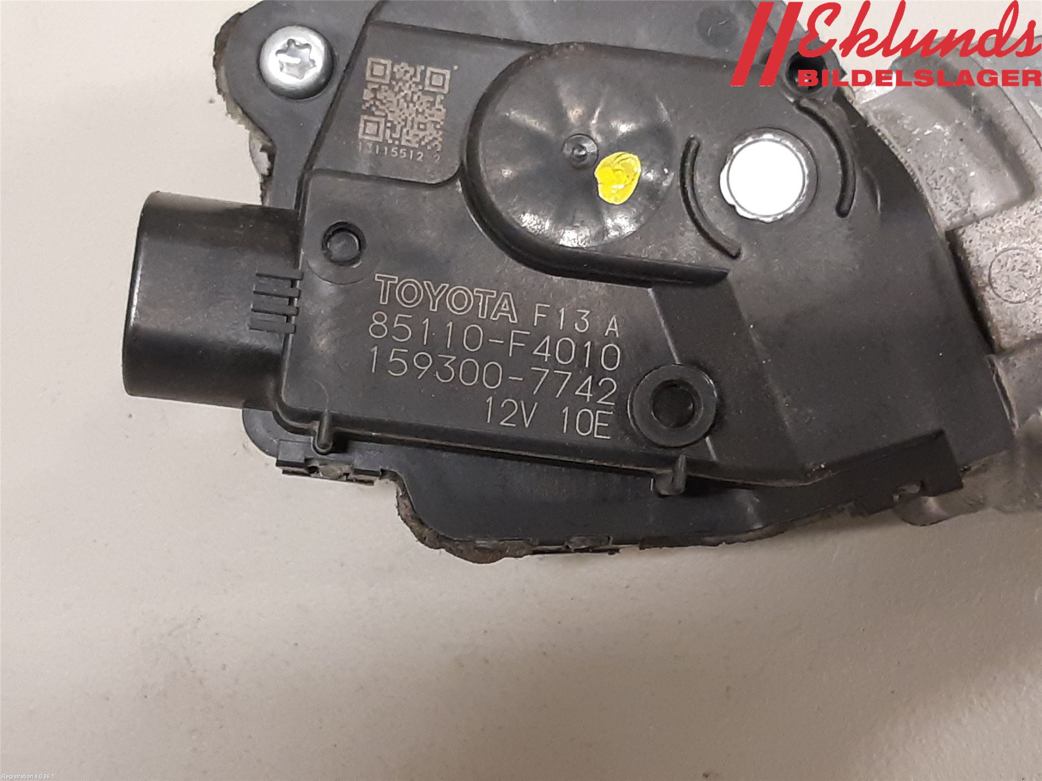 Toyota C-HR 16-23 Torkarmotor Vindruta