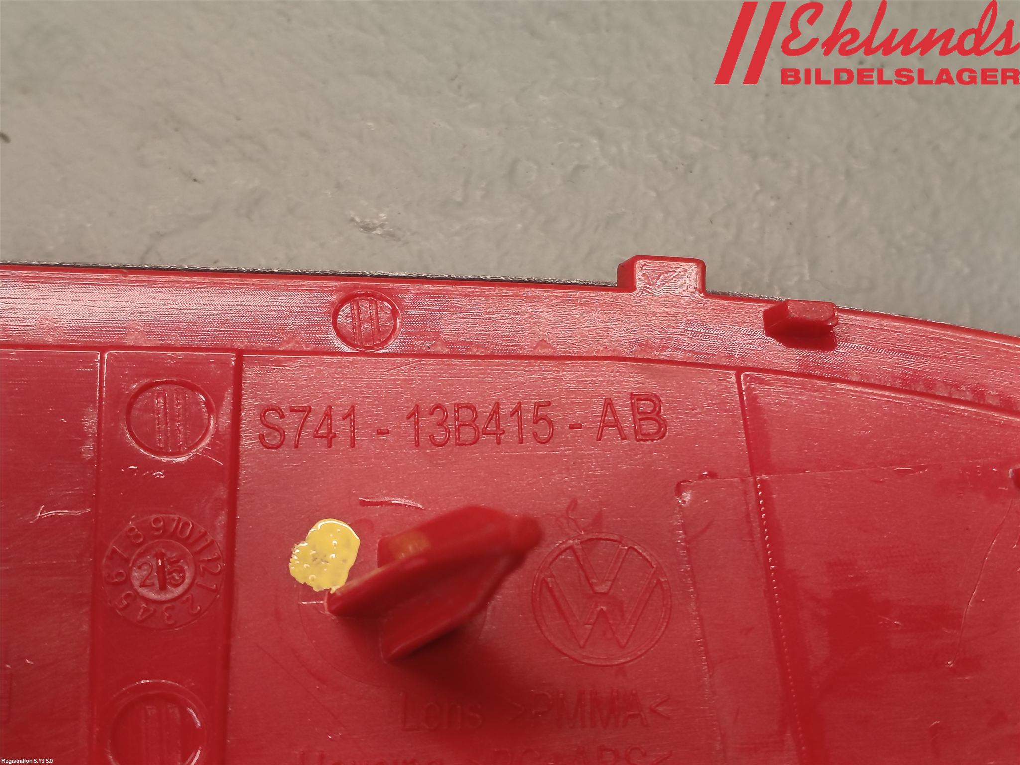 Volkswagen VW TRANSP/CARAVELLE/CALIFORNIA T8 25- Dimljus/Reflex Bak