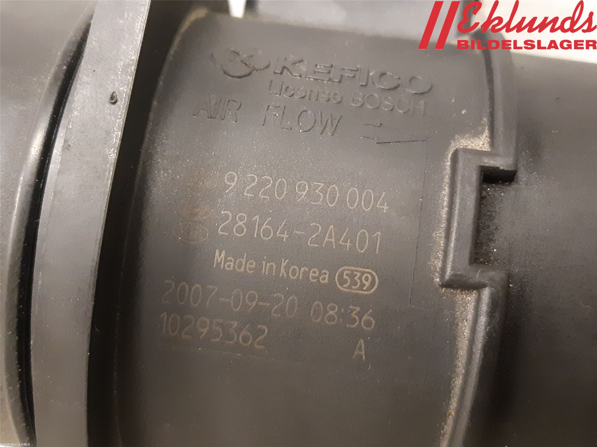 Kia CEED 06-12 Injluftmassamätare