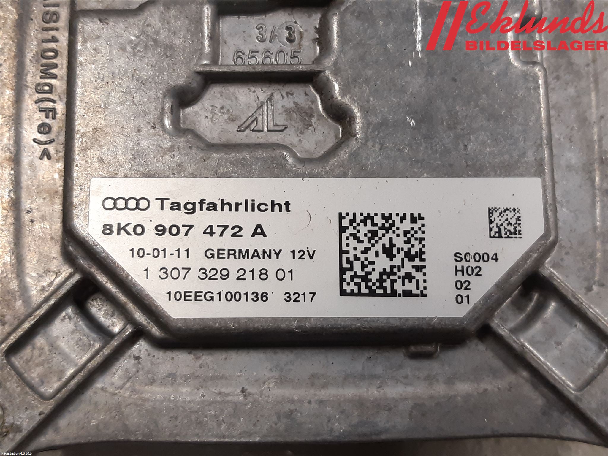 Audi A4/S4 08-11 Styrenhet Strålkastare