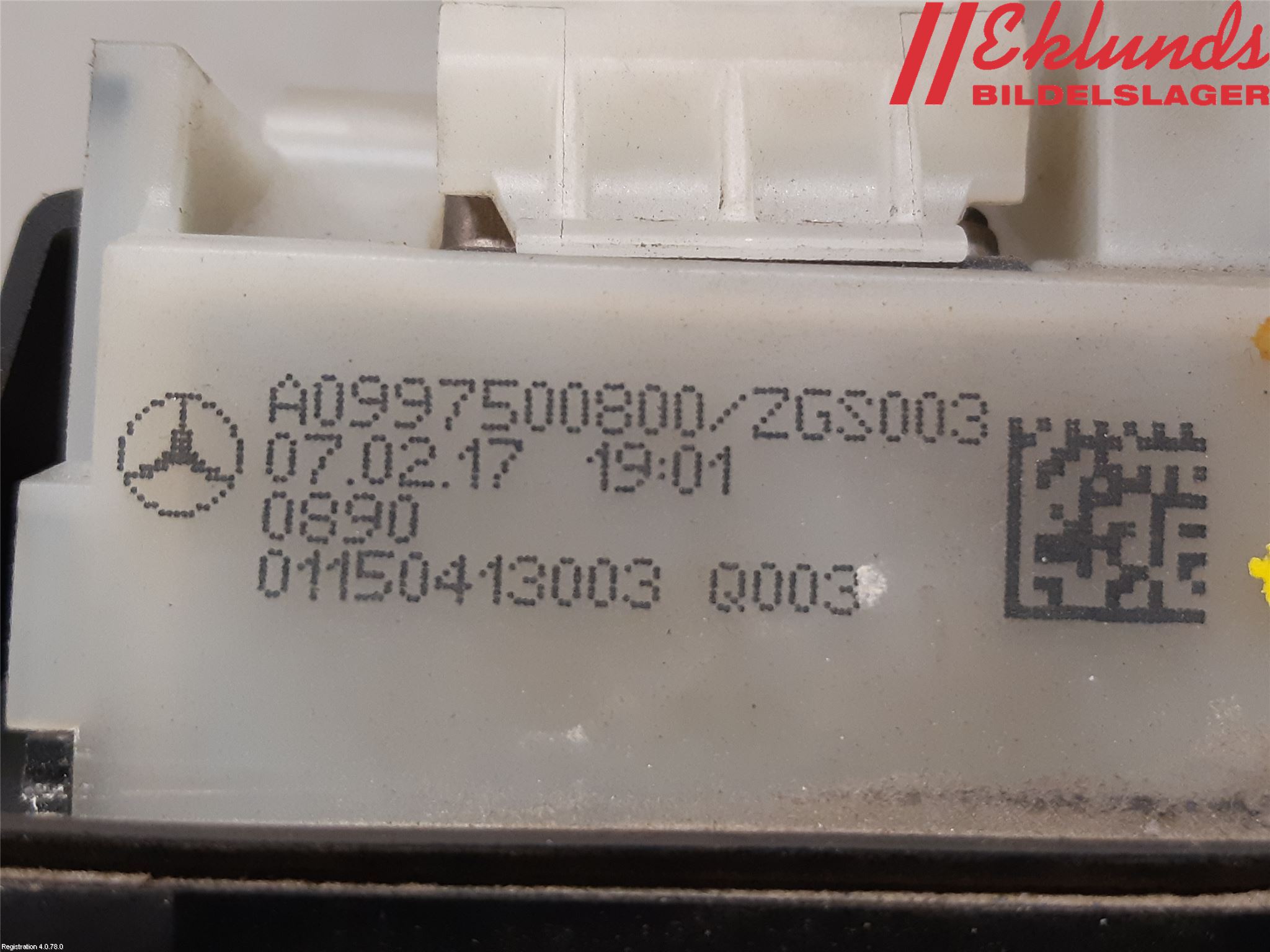 Mercedes-Benz MB E-KLASS (W213) 16-23 Bakluckehandtag