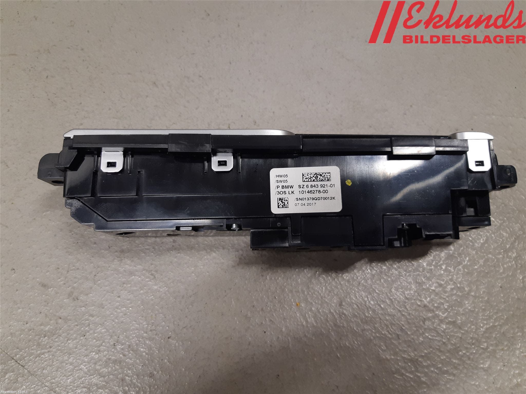 BMW 5 G30/G31/F90 17-23 Strömställare Multifunktion