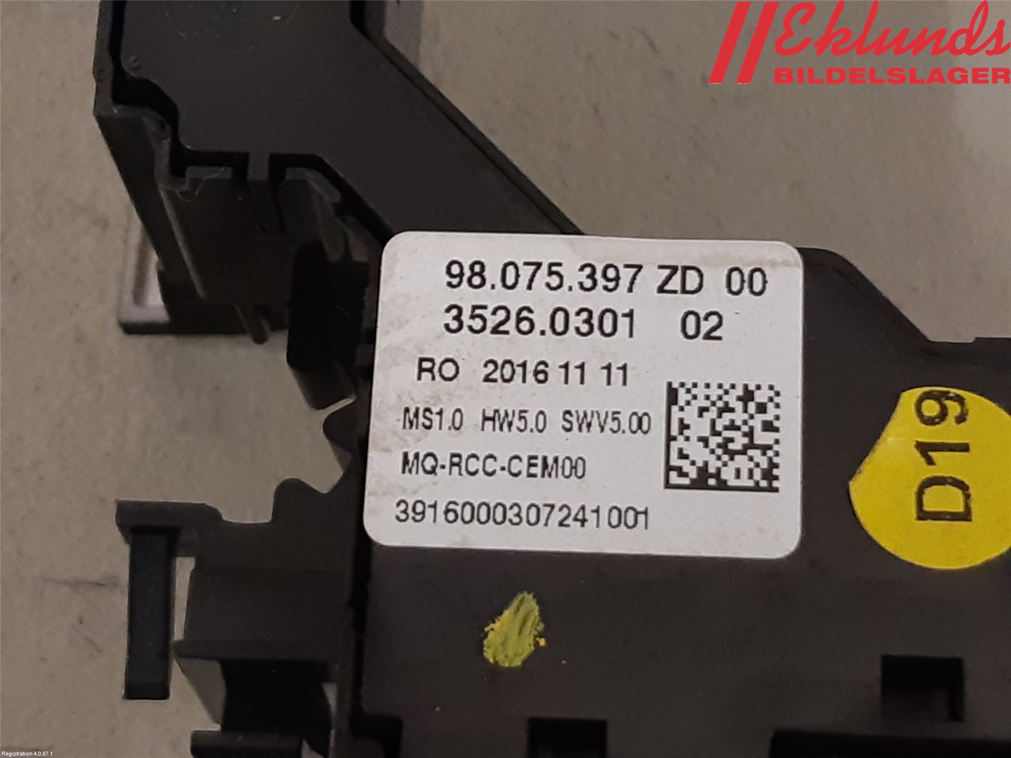 Citroen JUMPY/E-JUMPY 16- Cd Radio - Multimediapanel