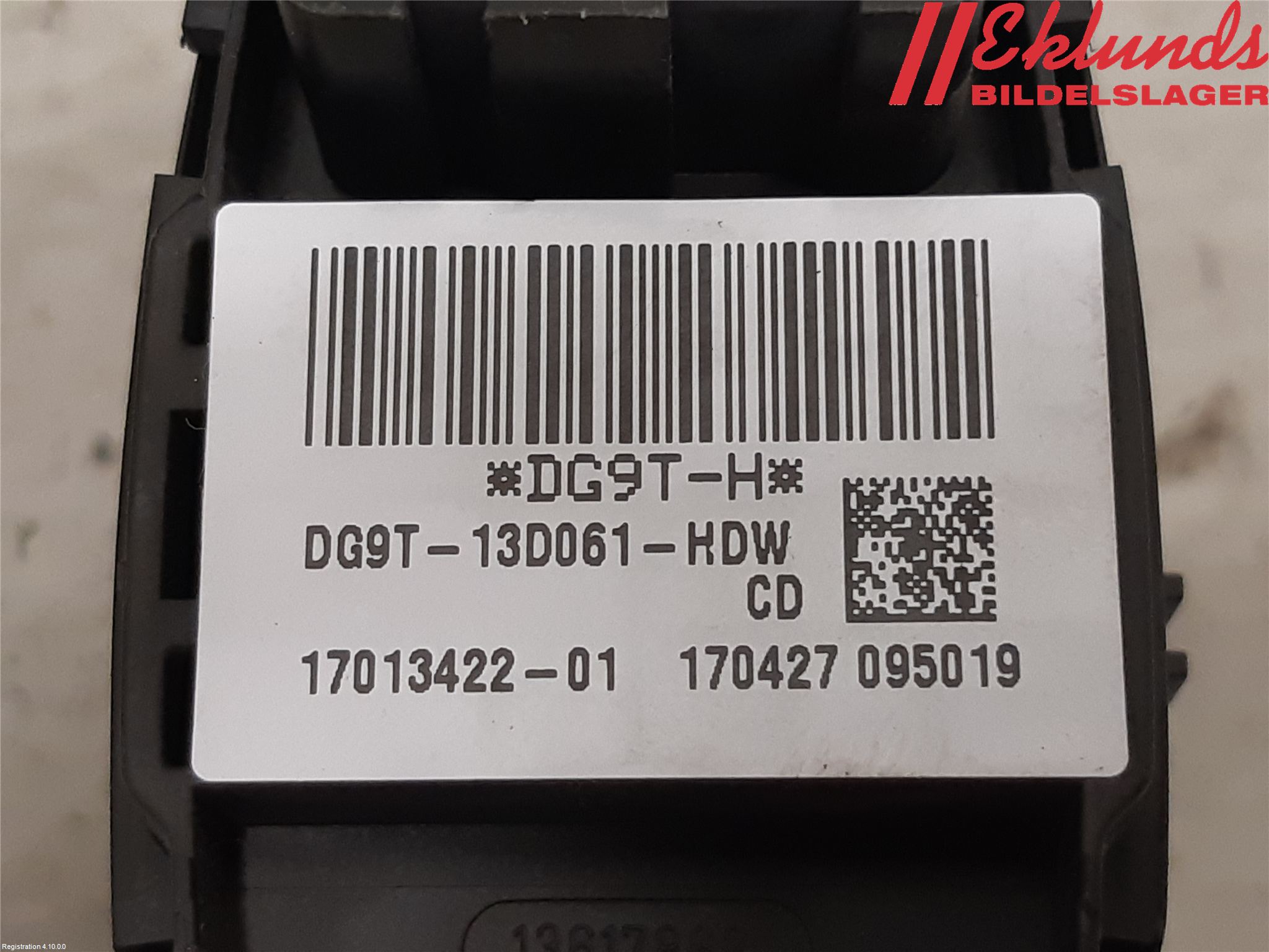 Ford RANGER EU 12-23 Strömställare Ljus