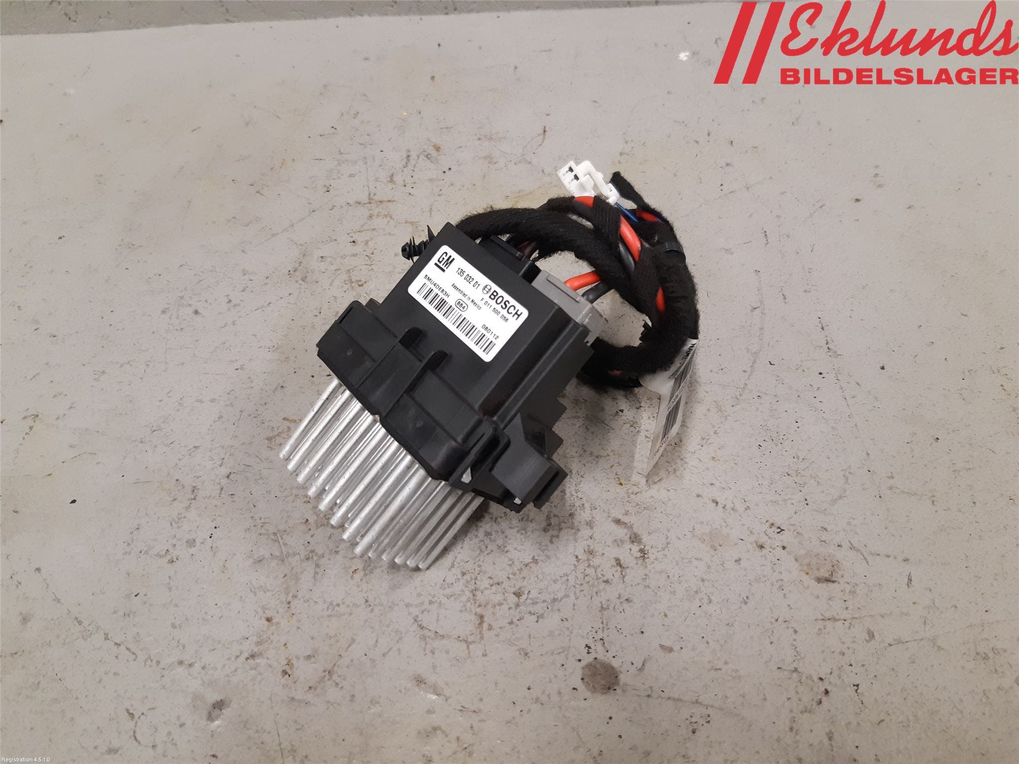 Opel MOKKA 13-20 Värmefläktsmotstånd