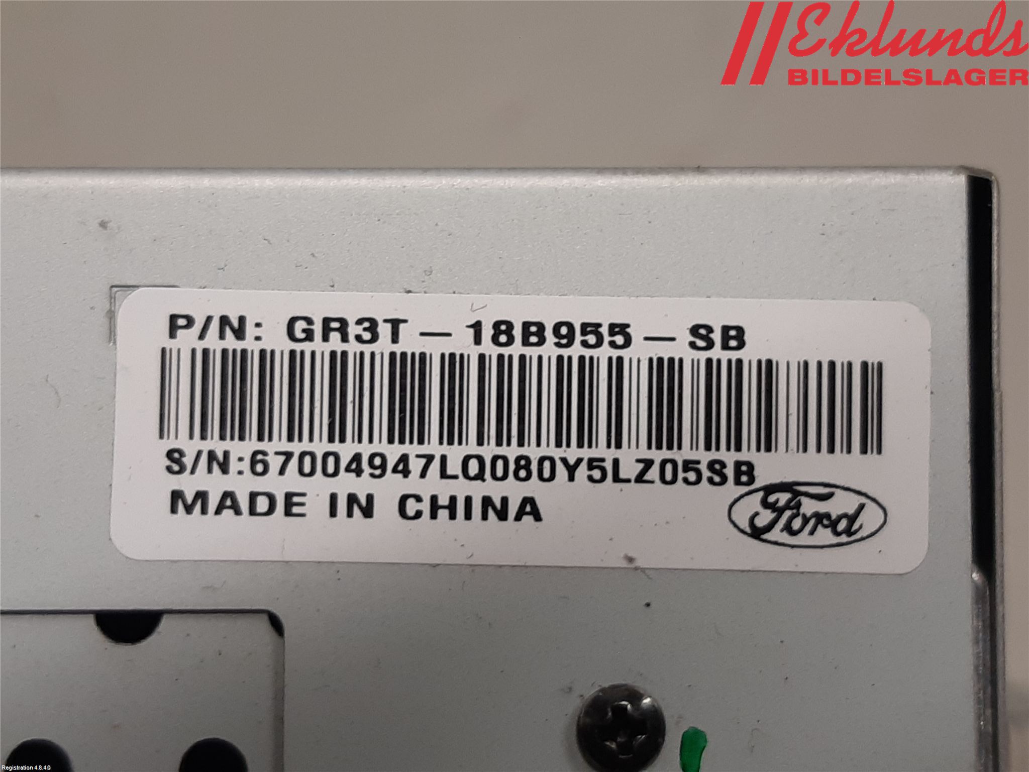 Ford MUSTANG VI 15-22 Multifunktionsdisplay