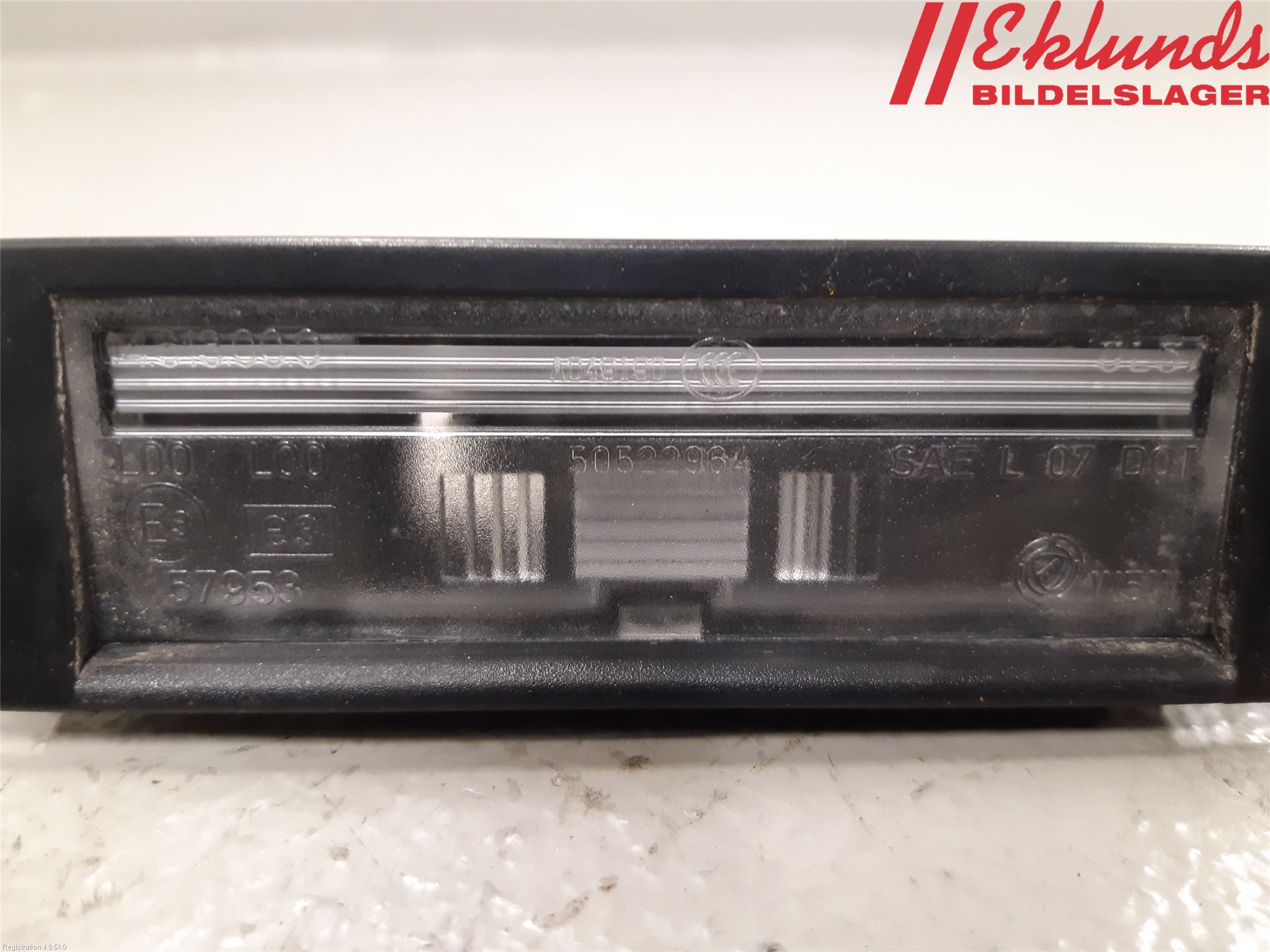 Fiat DOBLO CARGO Skylt Belysning