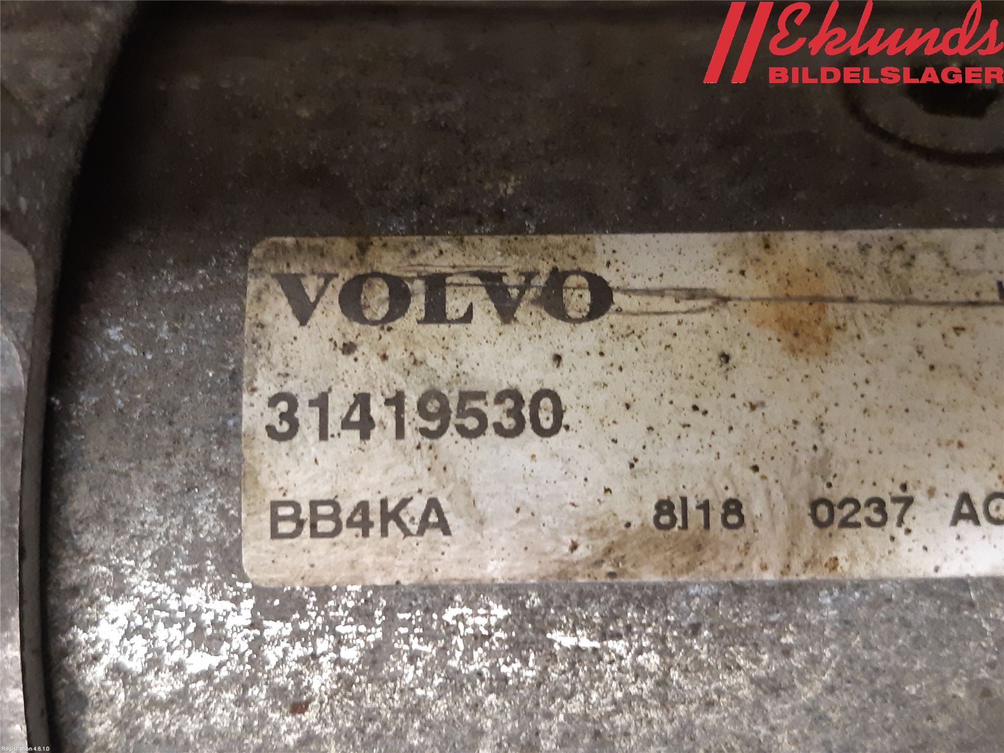Volvo V60 19- Startmotor Diesel