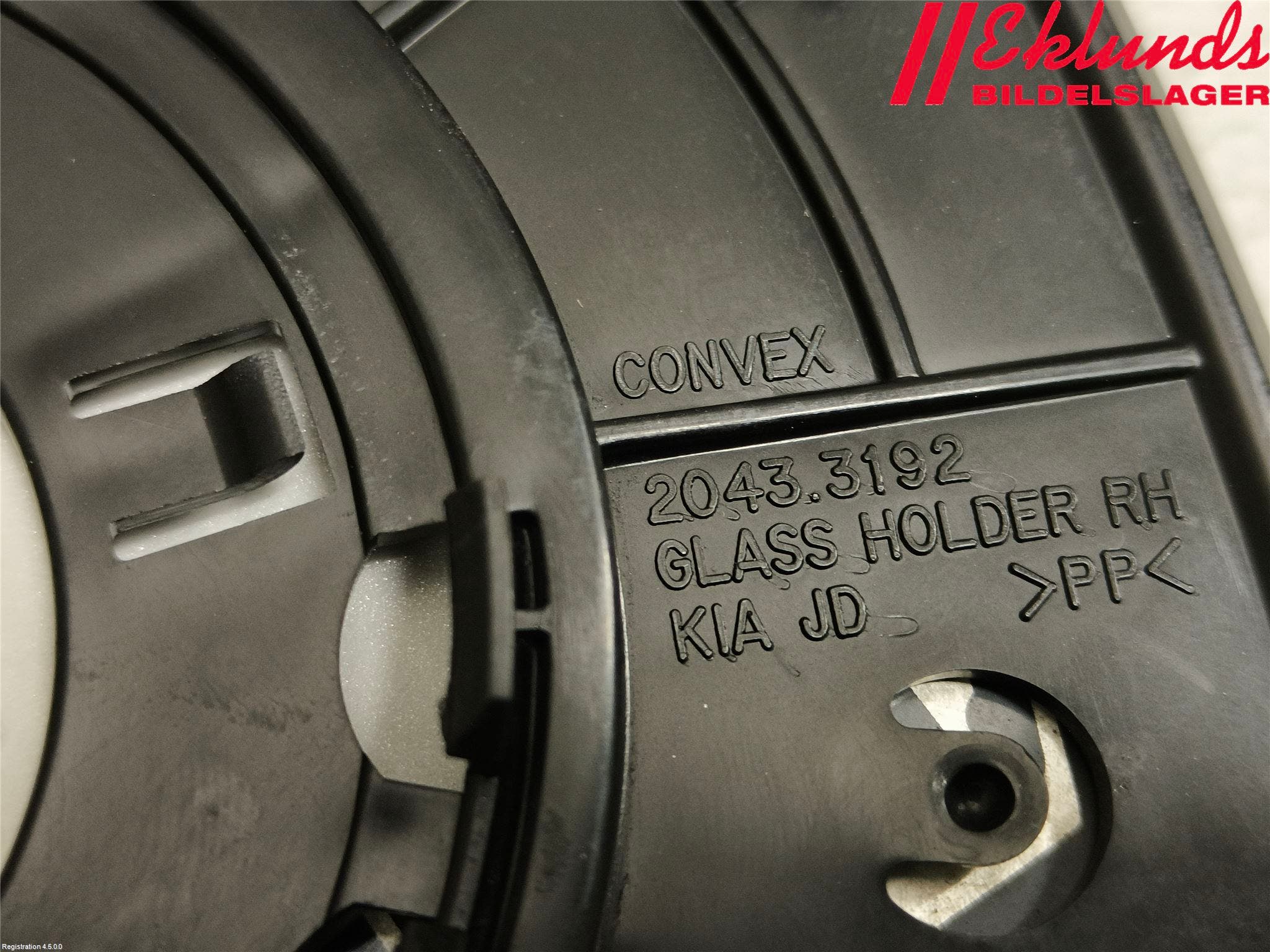 Kia CEED 12-18 Spegelglas Hö