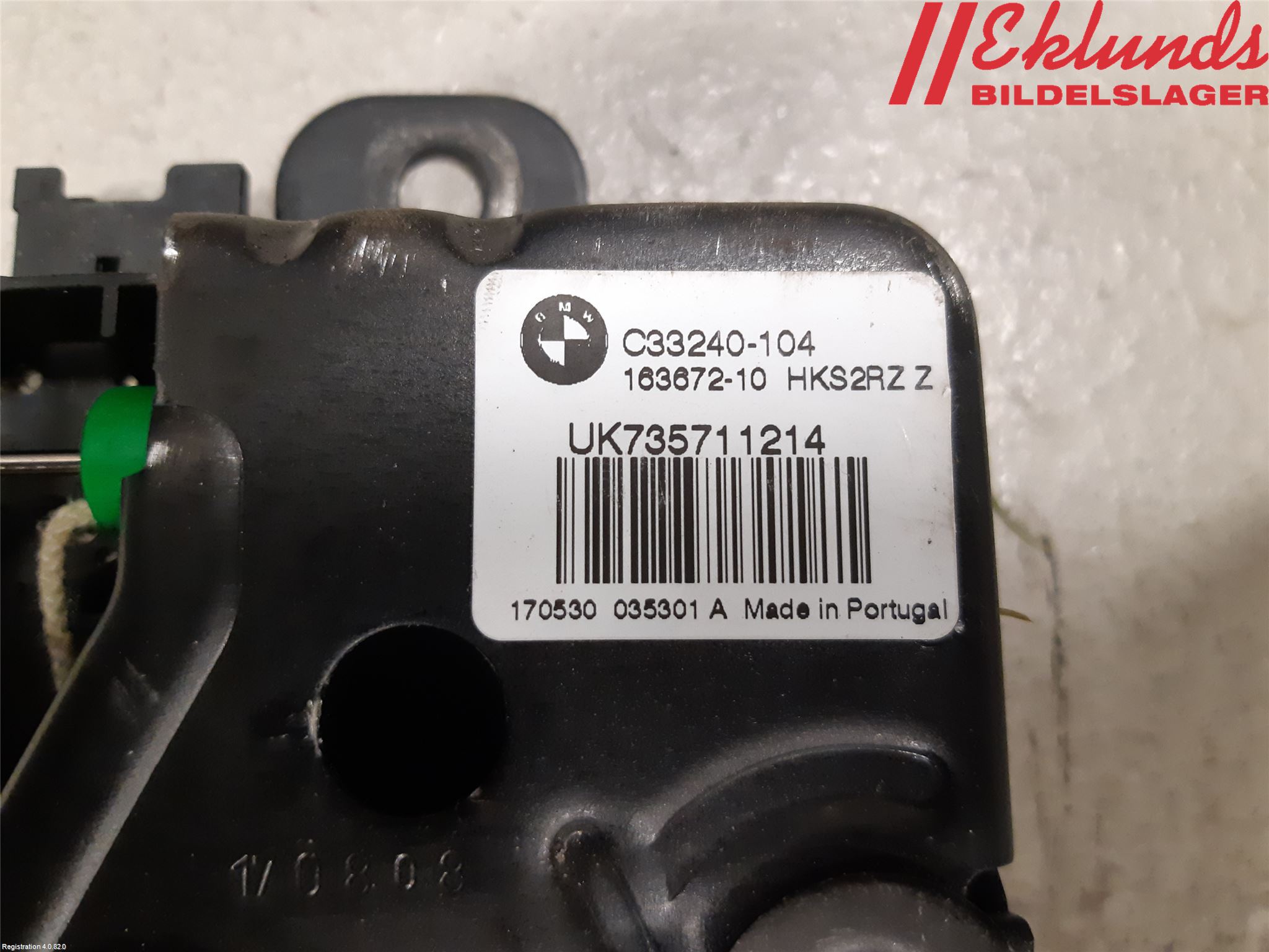 BMW 5 G30/G31/F90 17-23 Centrallåsmot Baklucka